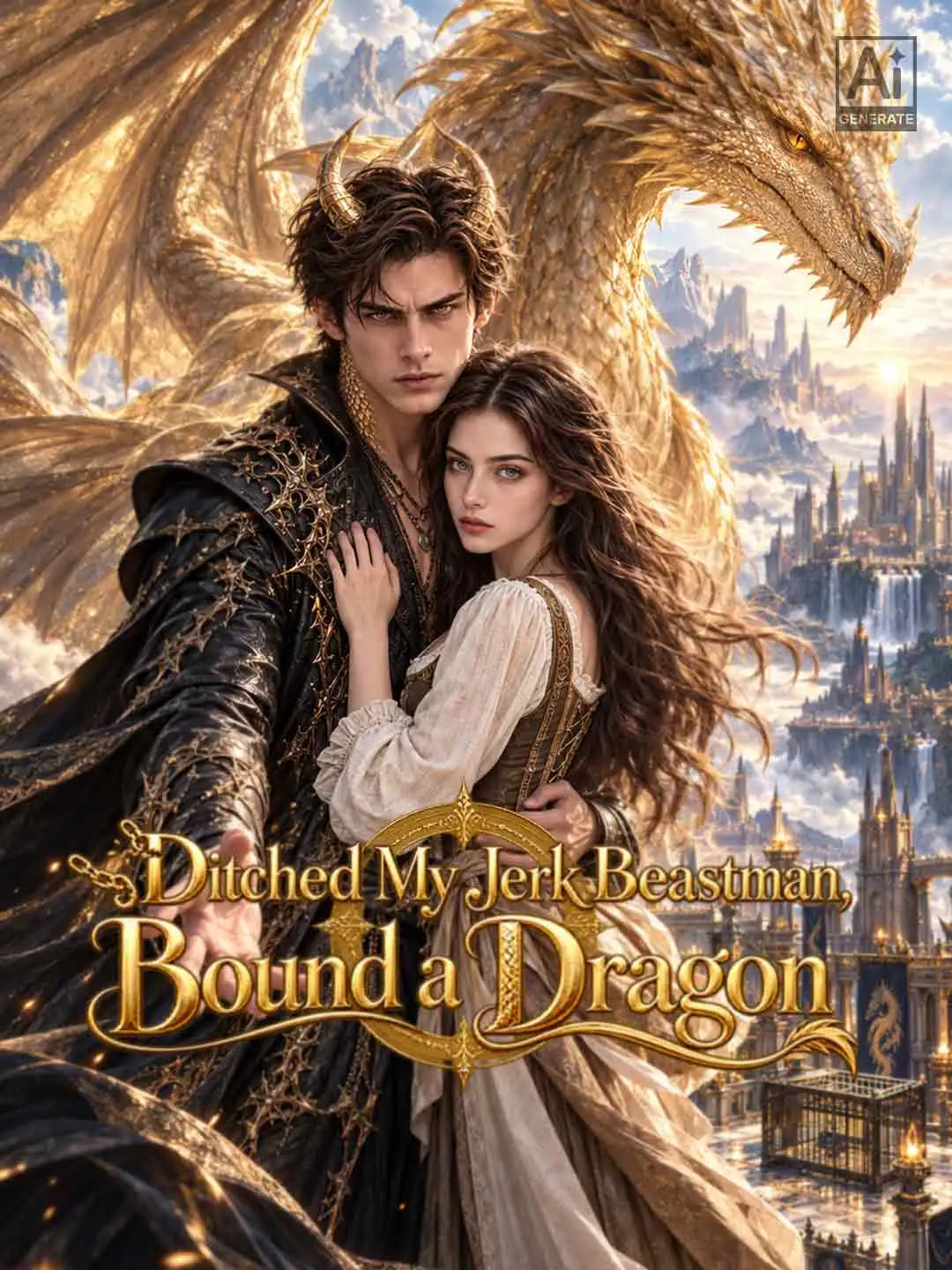 Ditched My Jerk Beastman, Bound a Dragon short drama poster