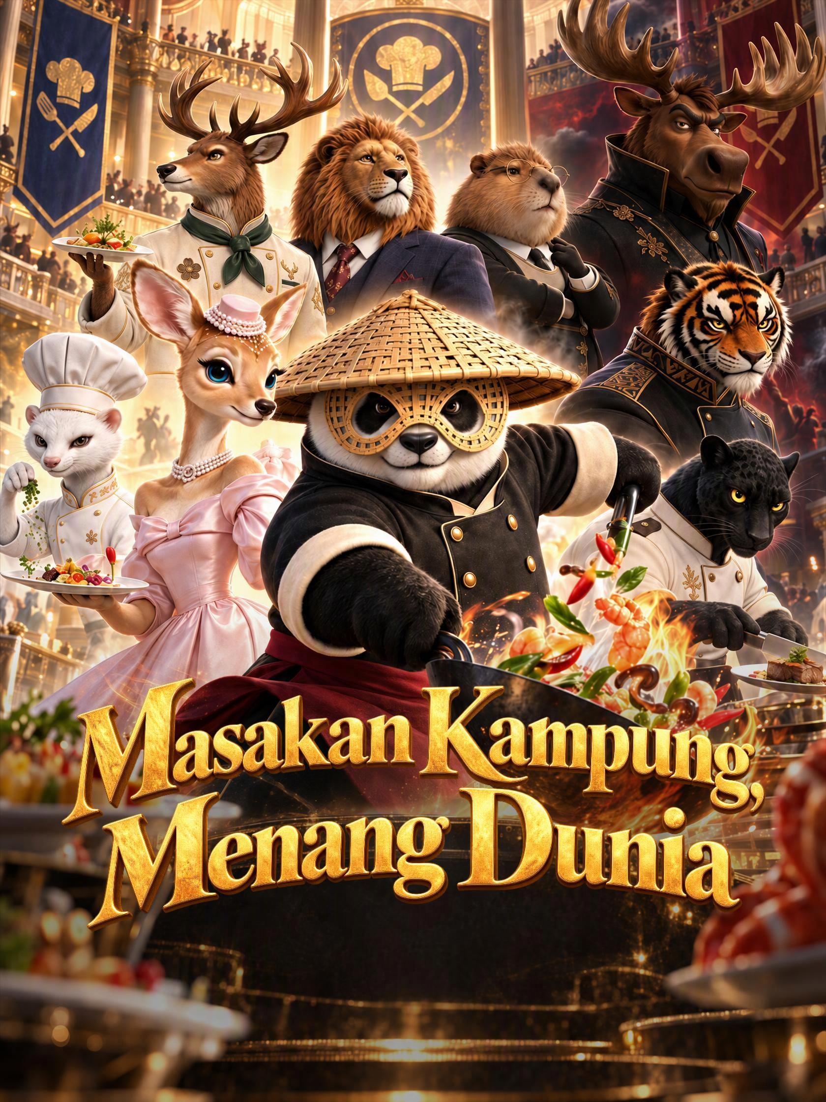 Masakan Kampung, Menang Dunia short drama poster
