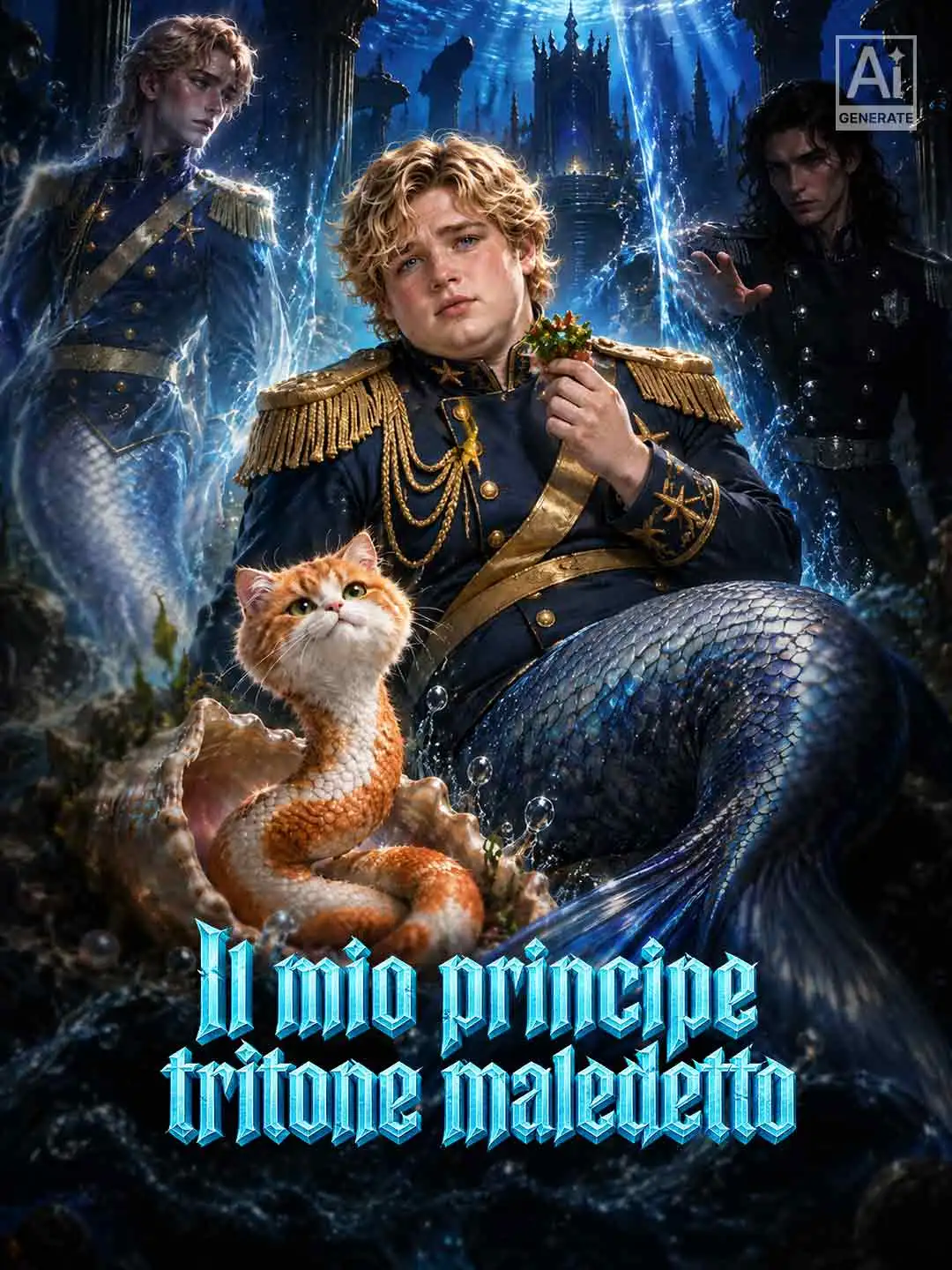 Il mio principe tritone maledetto short drama poster