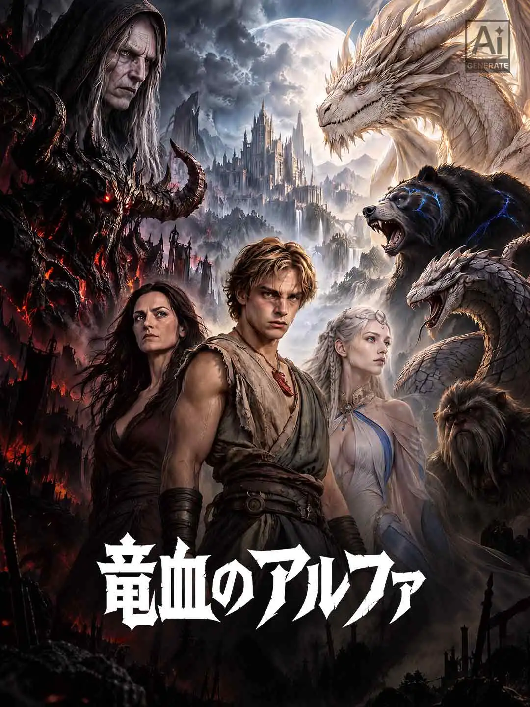 竜血のアルファ short drama poster