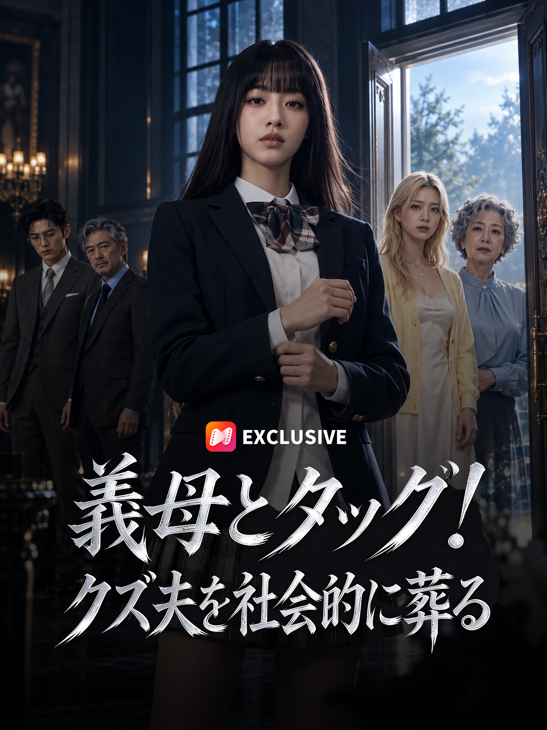 義母とタッグ！クズ夫を社会的に葬る short drama poster