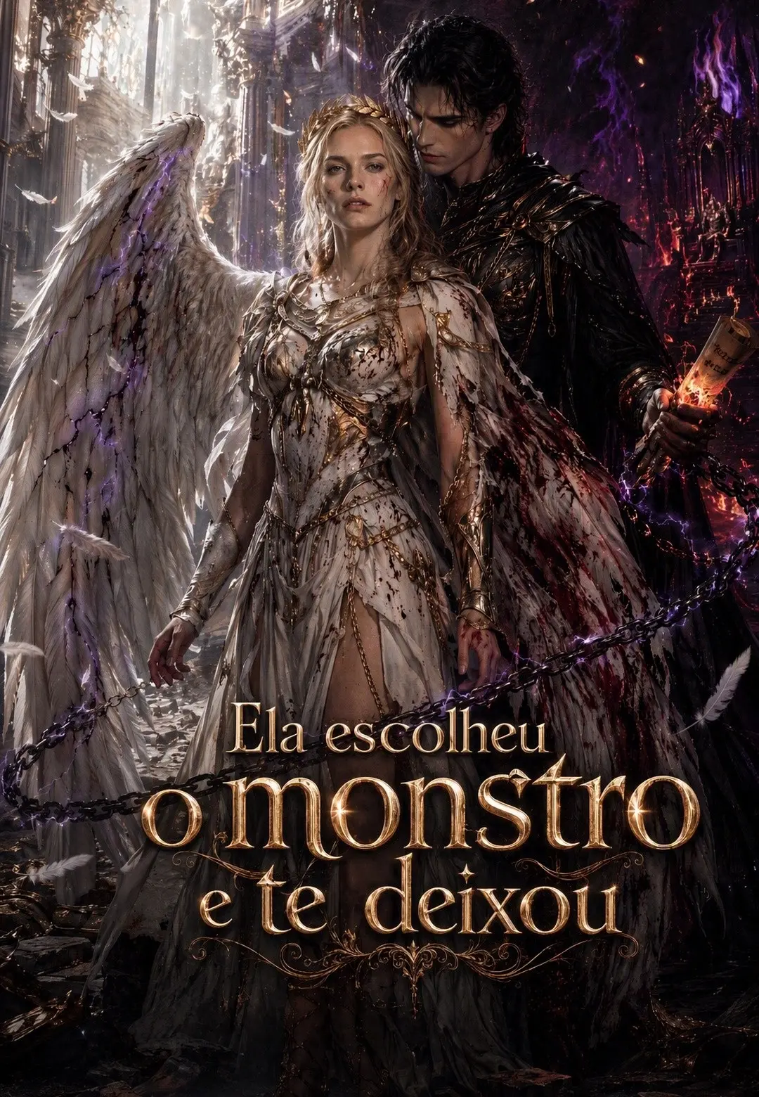 Ela escolheu o monstro e te deixou short drama poster