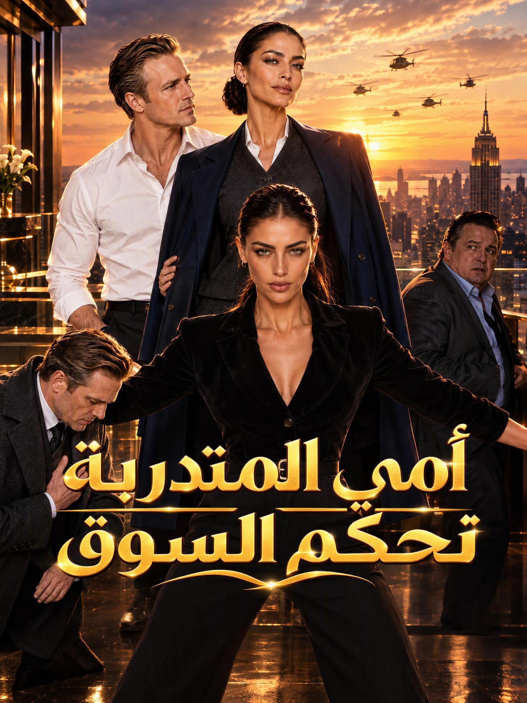 أمي المتدربة تحكم السوق short drama poster