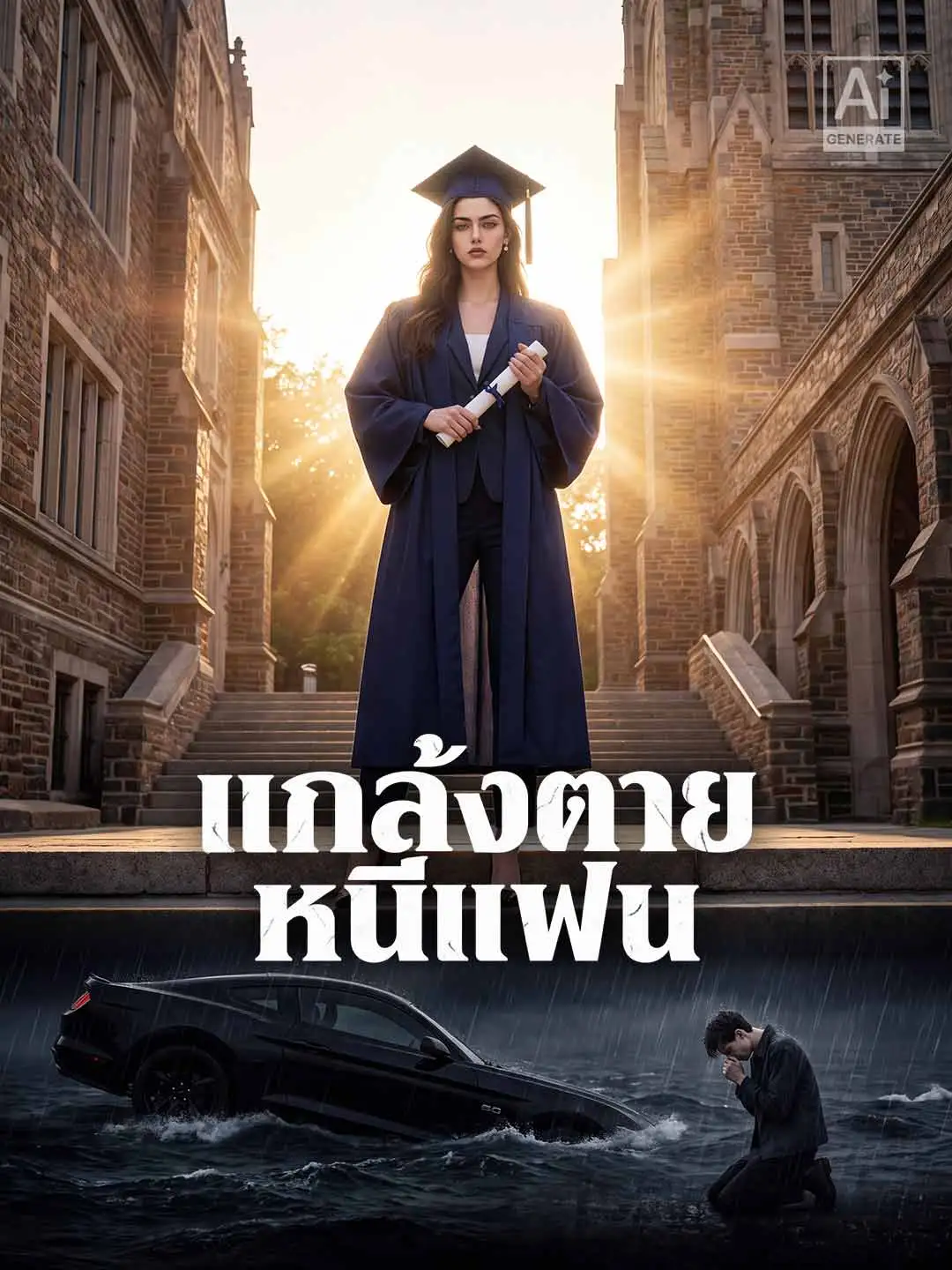 แกล้งตายหนีแฟน short drama poster
