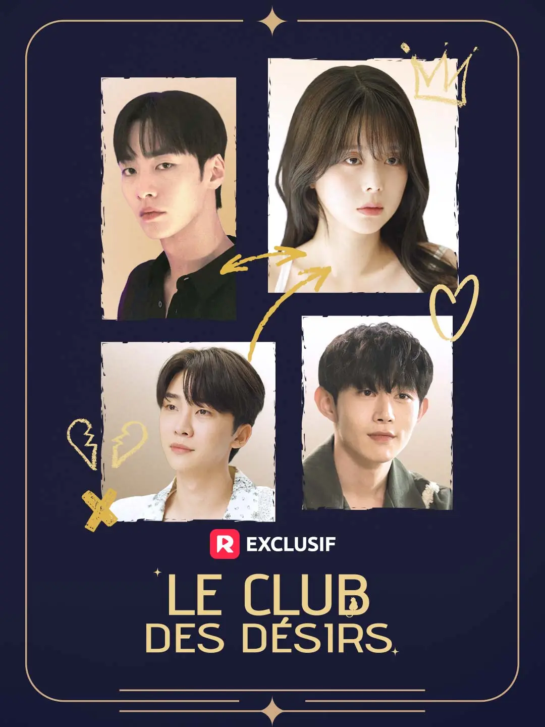 Le Club des Désirs short drama poster