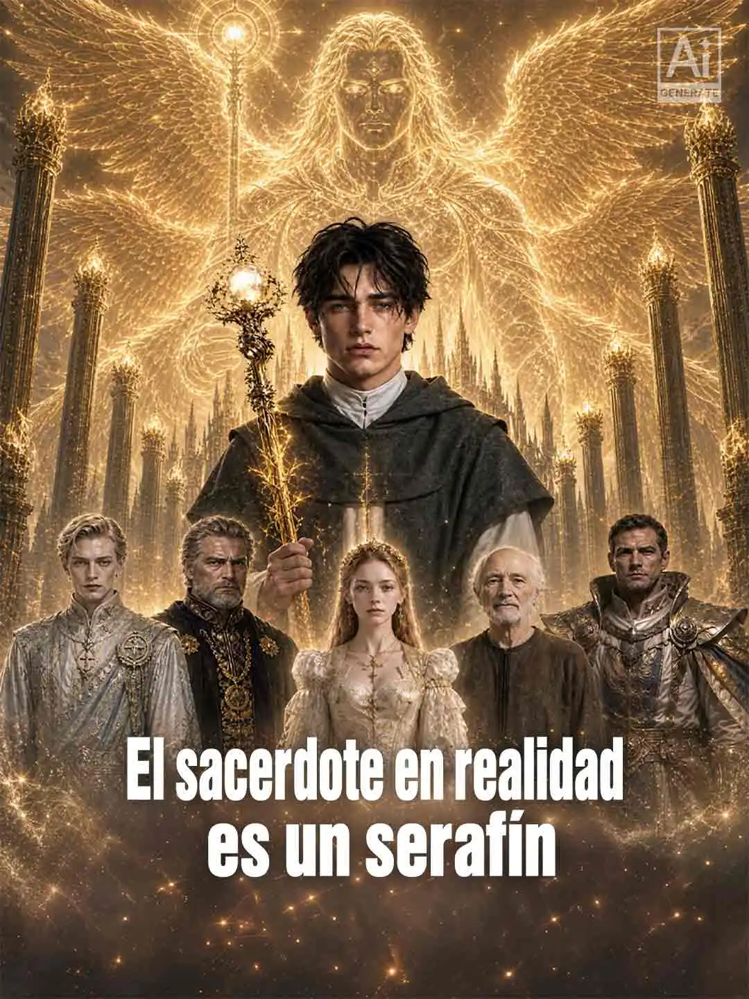 El sacerdote en realidad es un serafín short drama poster