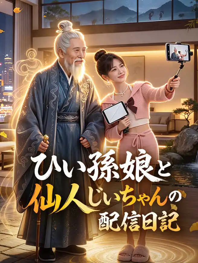 ひい孫娘と仙人じいちゃんの配信日記 short drama poster