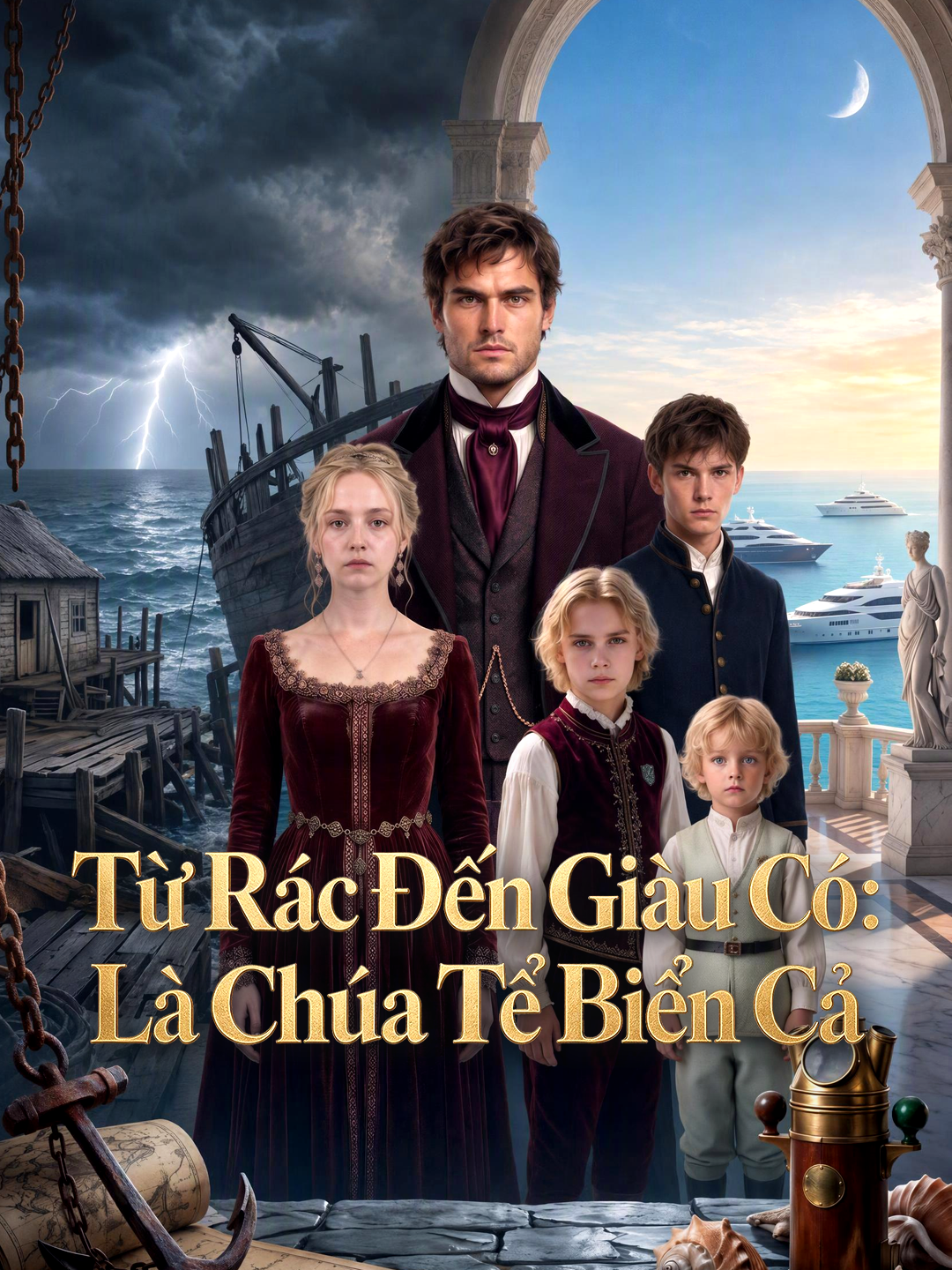 Từ Rác Đến Giàu Có: Là Chúa Tể Biển Cả short drama poster