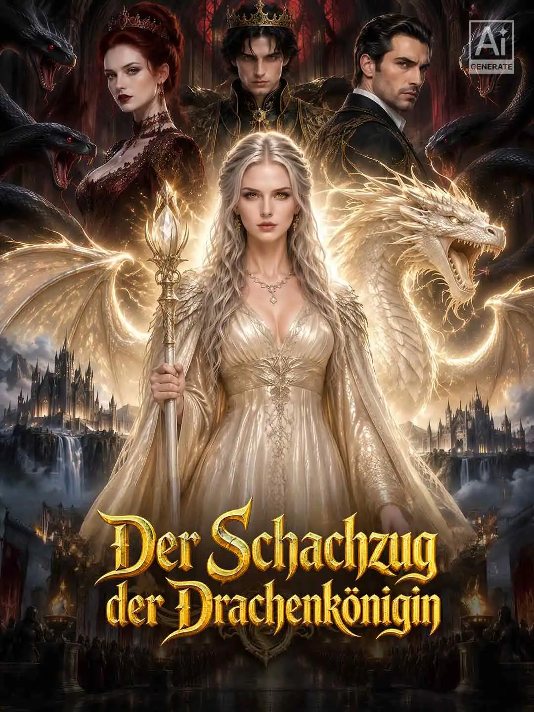 Der Schachzug der Drachenkönigin short drama poster