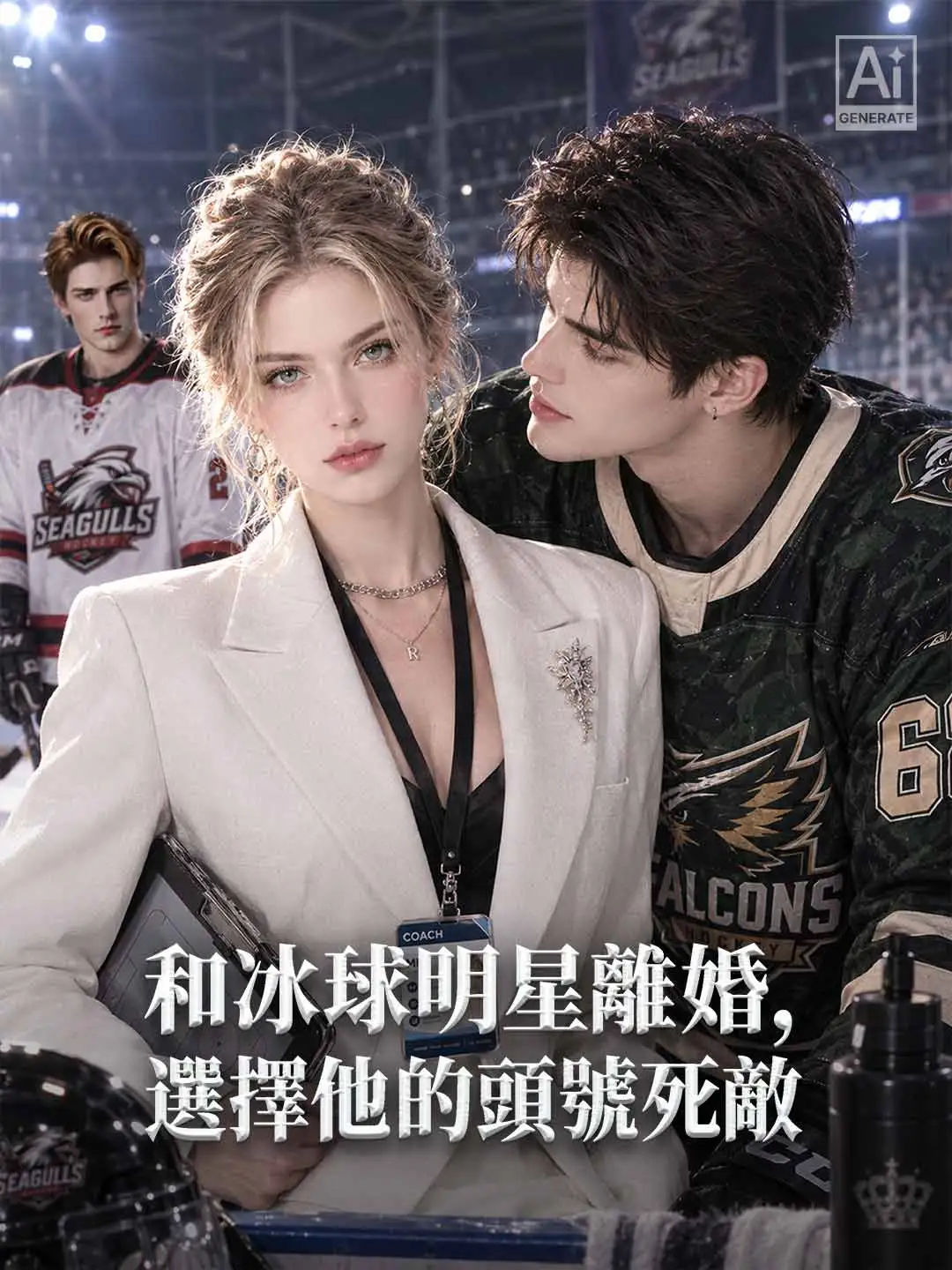 和冰球明星離婚，選擇他的頭號死敵 short drama poster