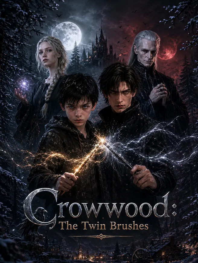 Crowwood: The Twin Brushes short drama poster