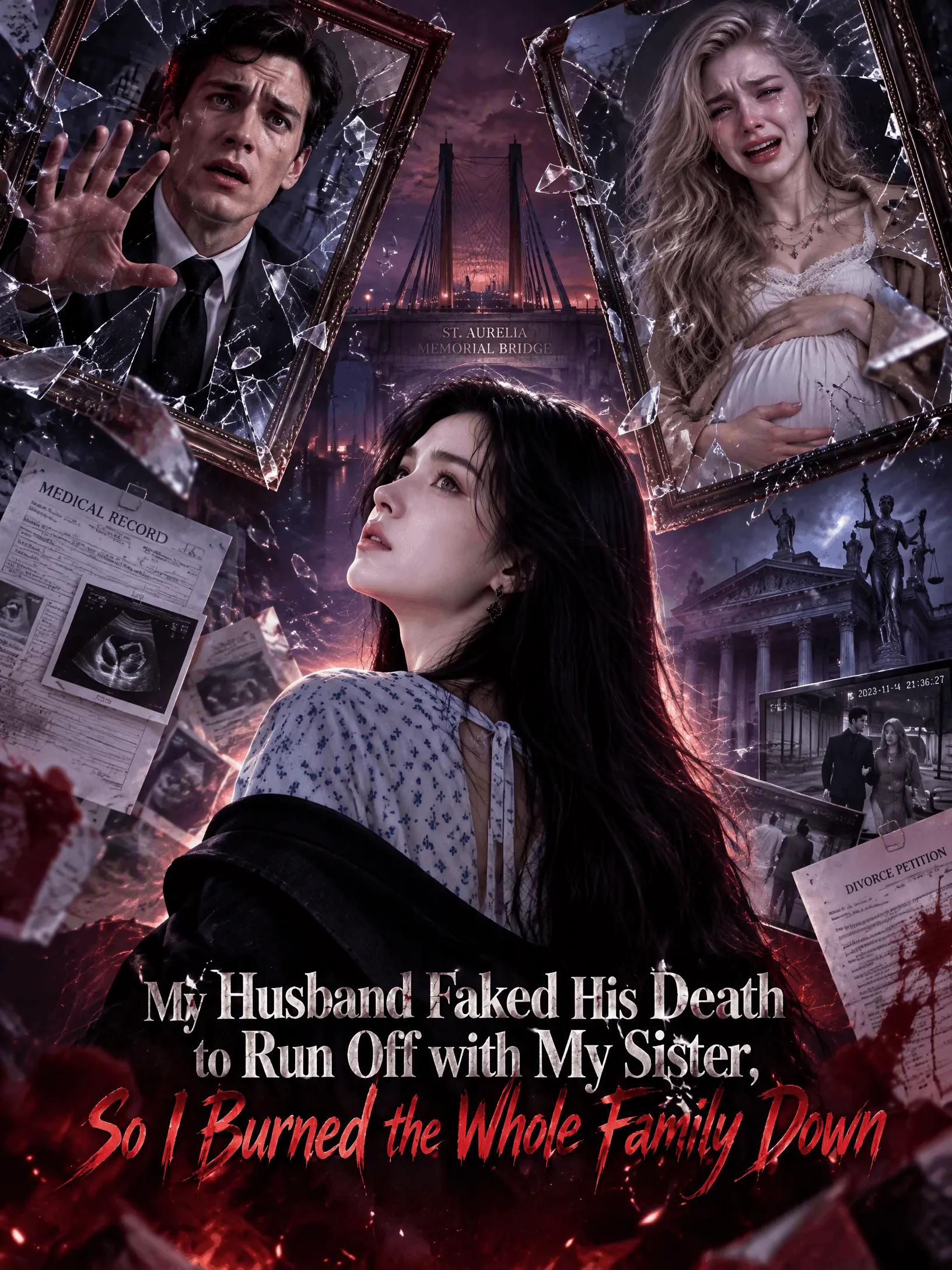 My Husband Faked His Death to Run Off with My Sister, So I Burned the Whole Family Down short drama poster