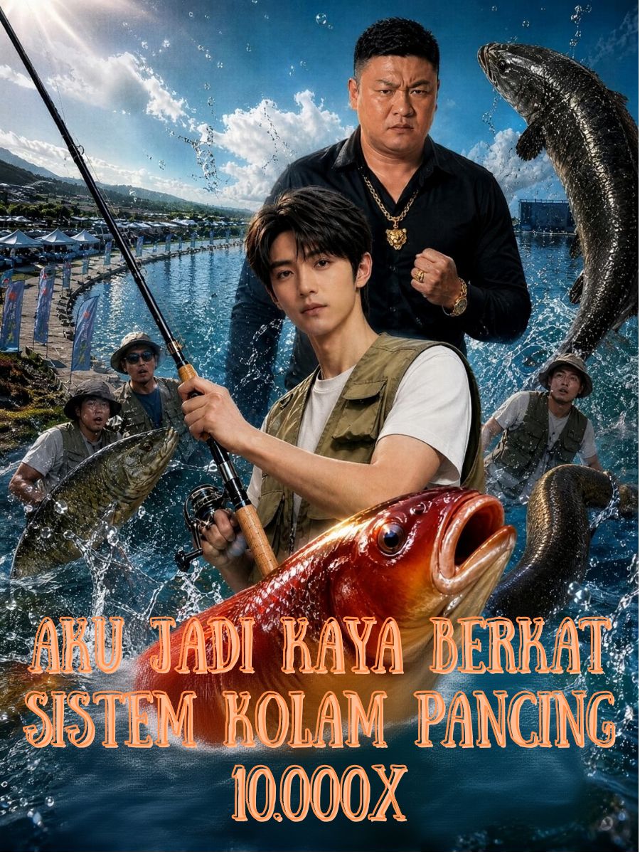 Aku Jadi Kaya Berkat Sistem Kolam Pancing 10.000x short drama poster