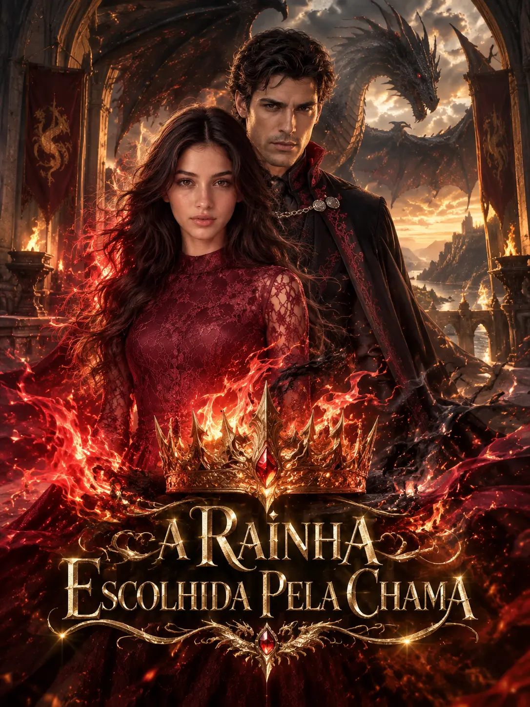 A Rainha Escolhida Pela Chama short drama poster