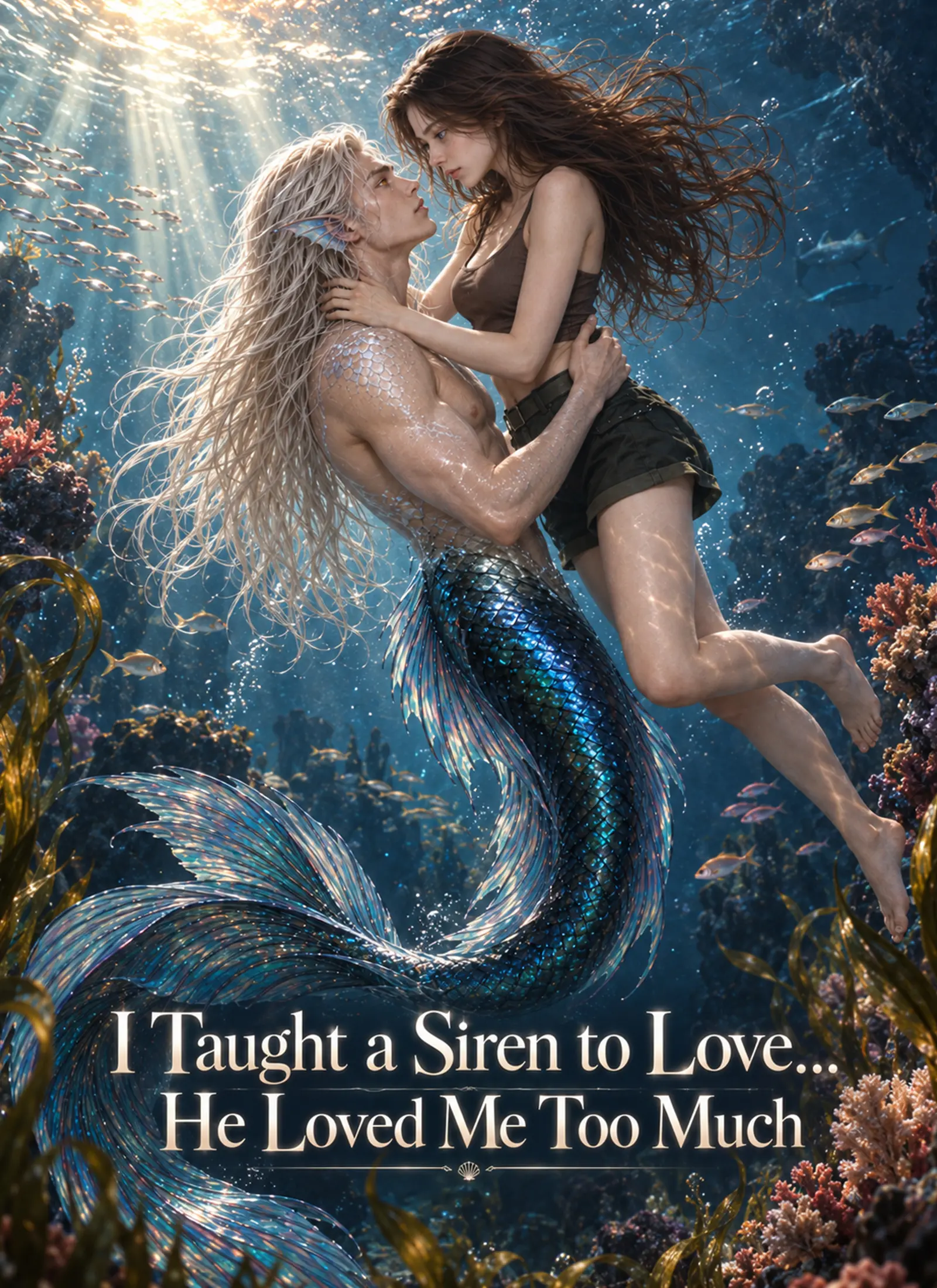 I Taught a Siren to Love... He Loved Me Too Much short drama poster