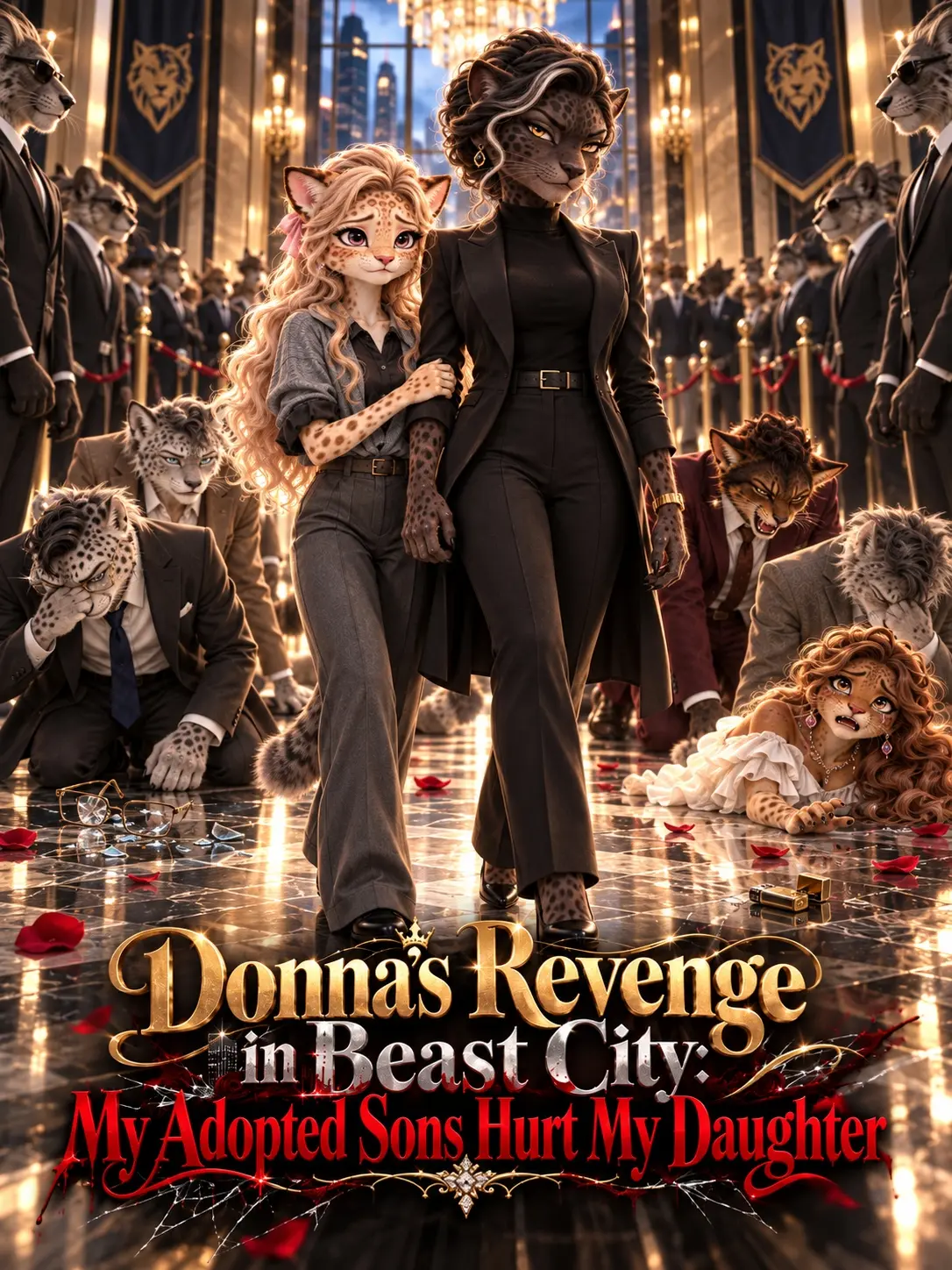 Donna’s Revenge in Beast City: My Adopted Sons Hurt My Daughter short drama poster