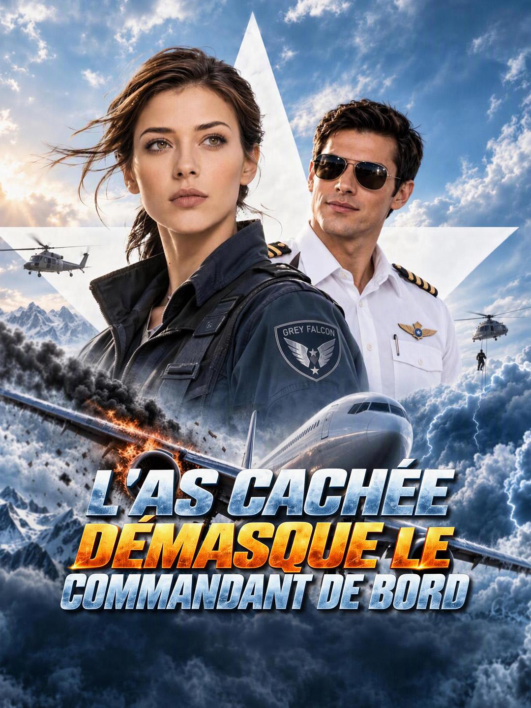 L'AS CACHÉE DÉMASQUE LE COMMANDANT DE BORD short drama poster