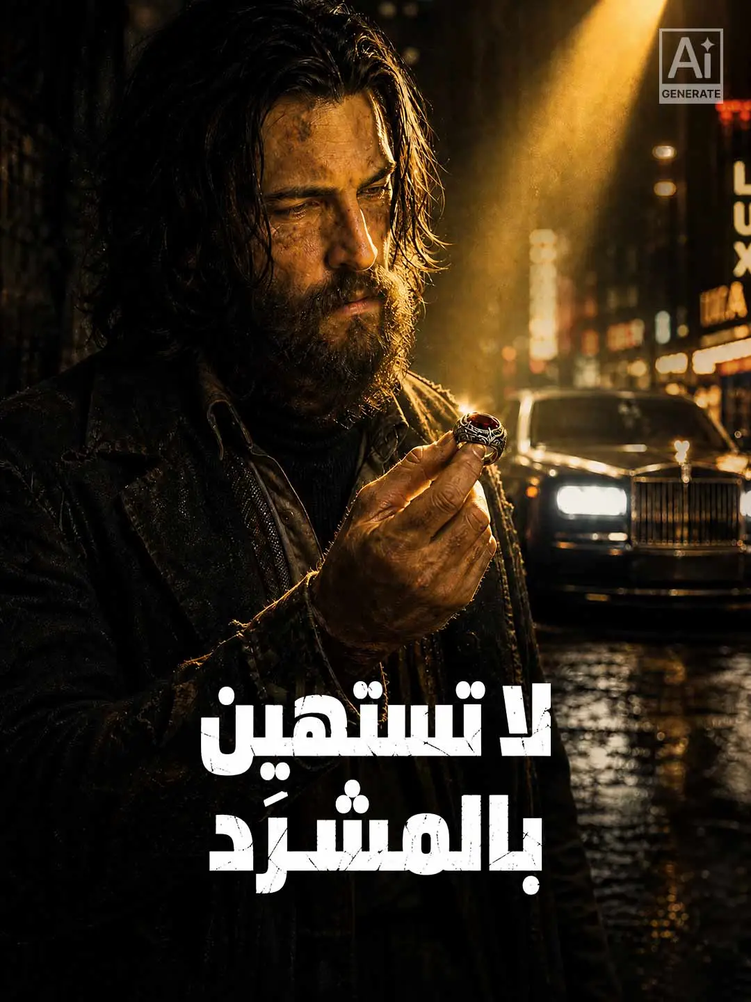 لا تستهين بالمشرّد short drama poster