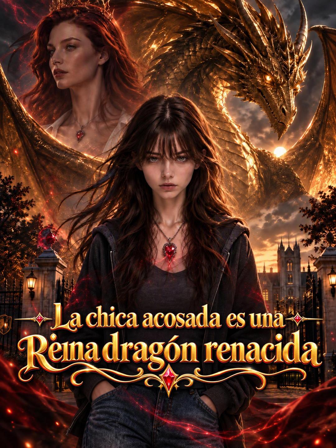 La chica acosada es una reina dragón renacida short drama poster