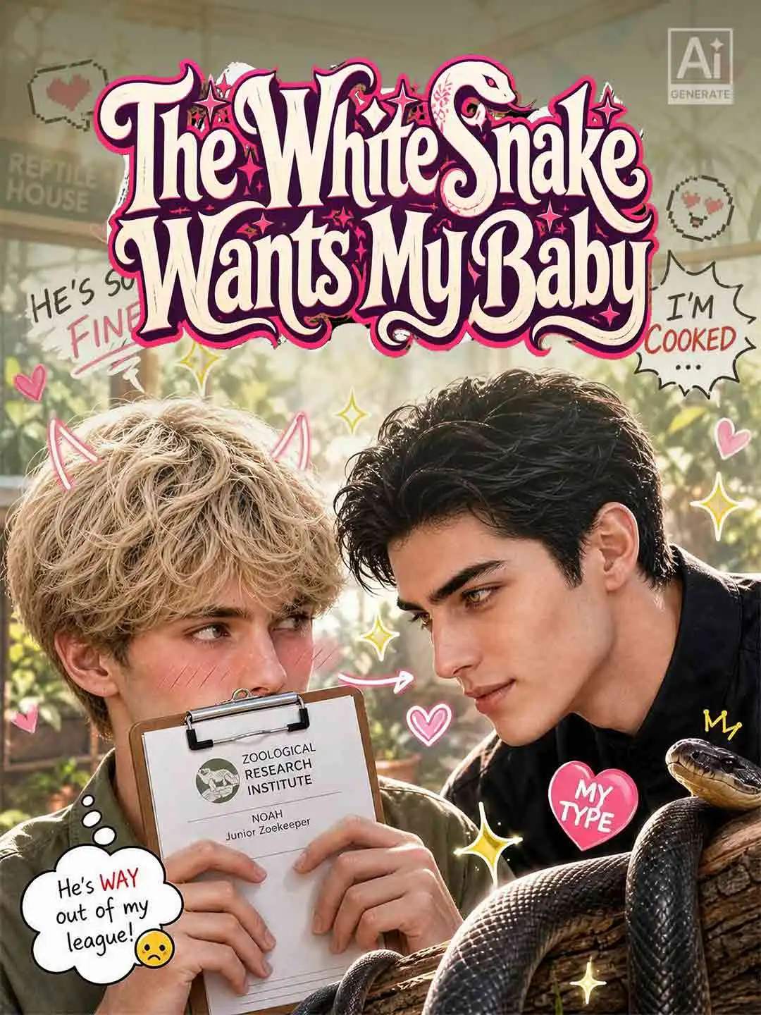 The White Snake Wants My Baby short drama poster