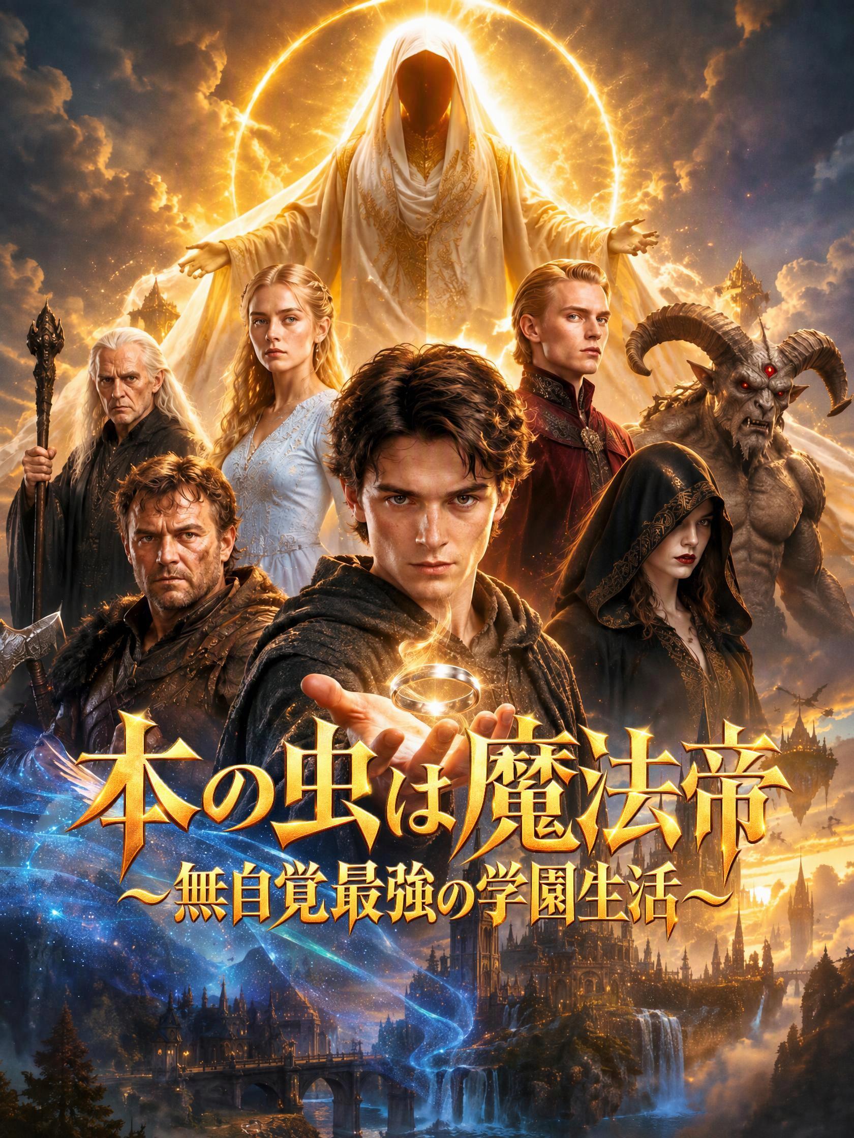 本の虫は魔法帝～無自覚最強の学園生活～ short drama poster