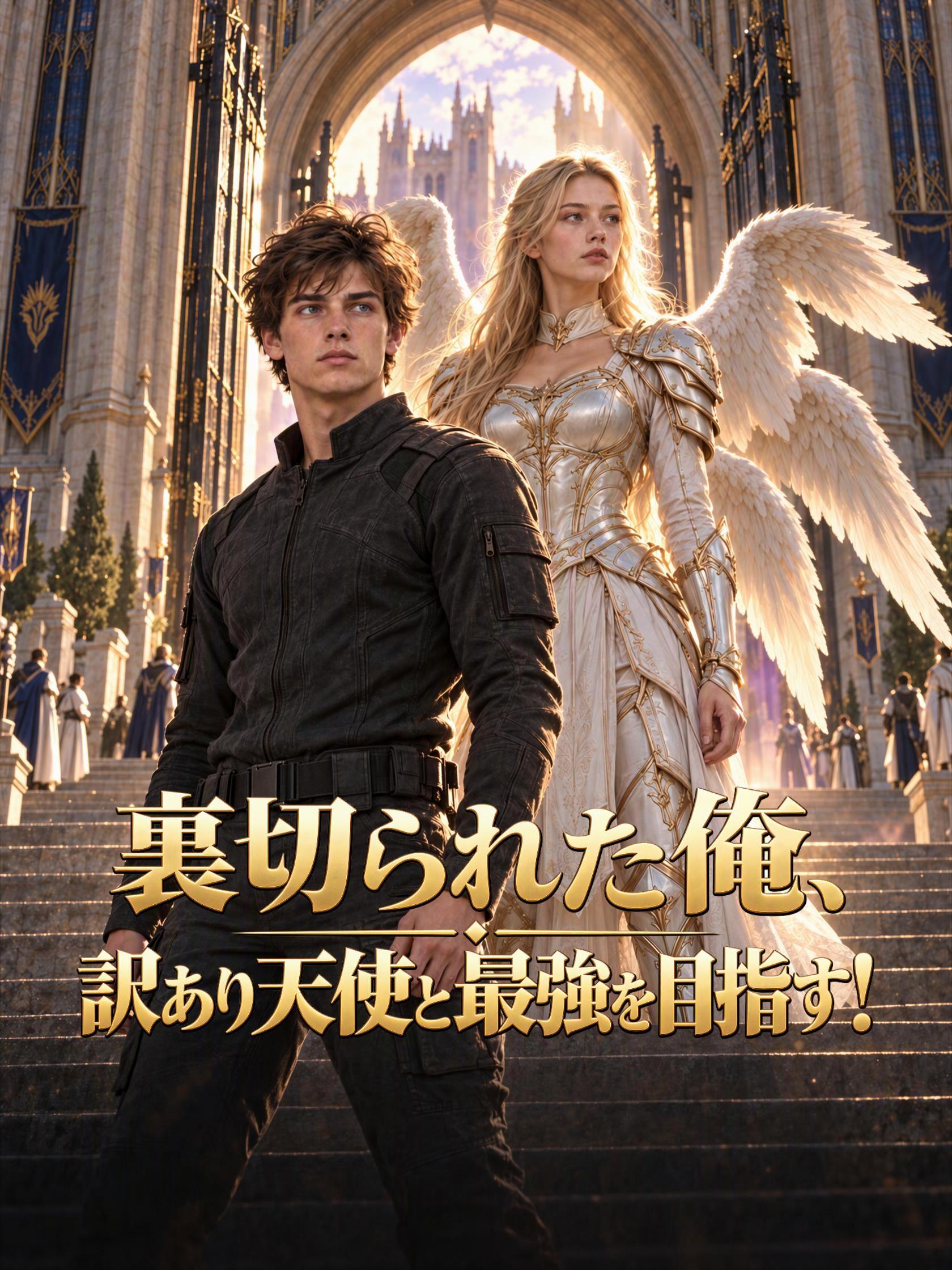 裏切られた俺、訳あり天使と最強を目指す！ short drama poster