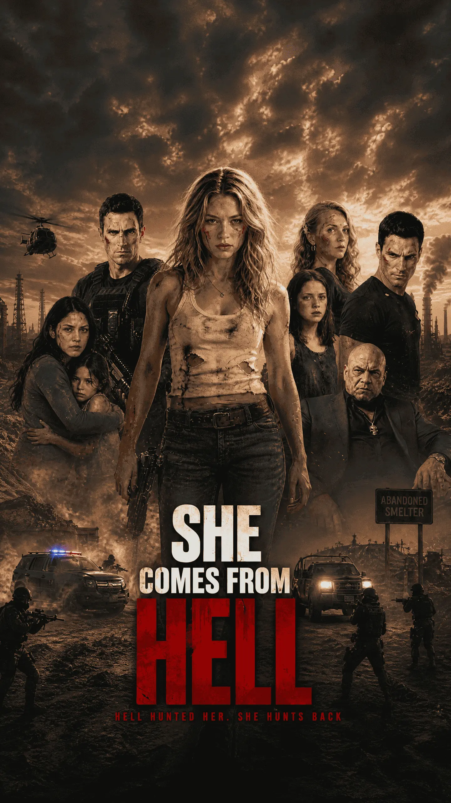 She Comes From Hell short drama poster