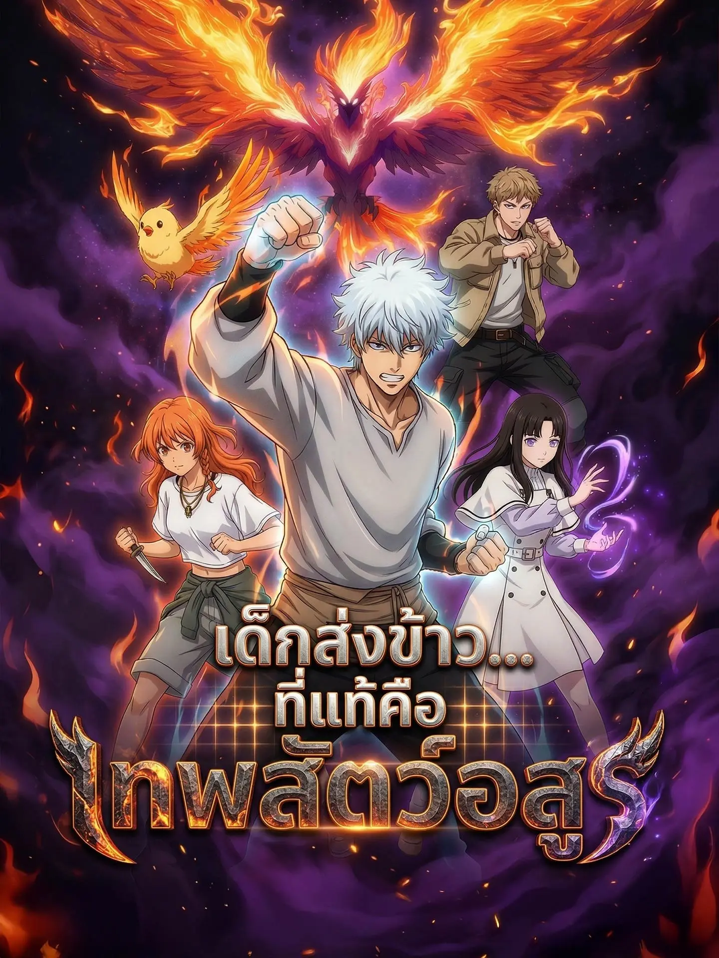 เด็กส่งข้าว ที่แท้คือเทพสัตว์อสูร short drama poster
