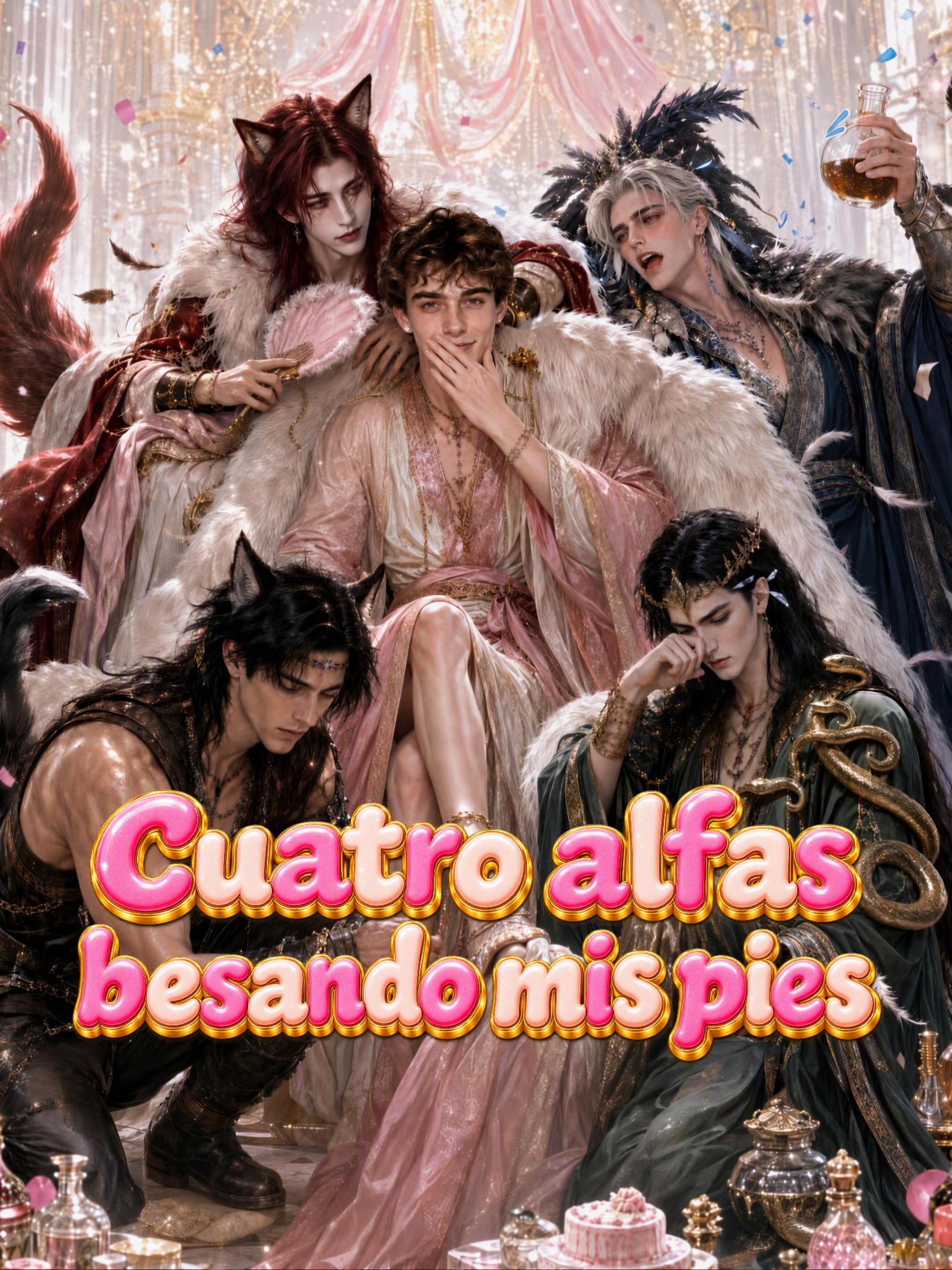 Cuatro alfas besando mis pies short drama poster