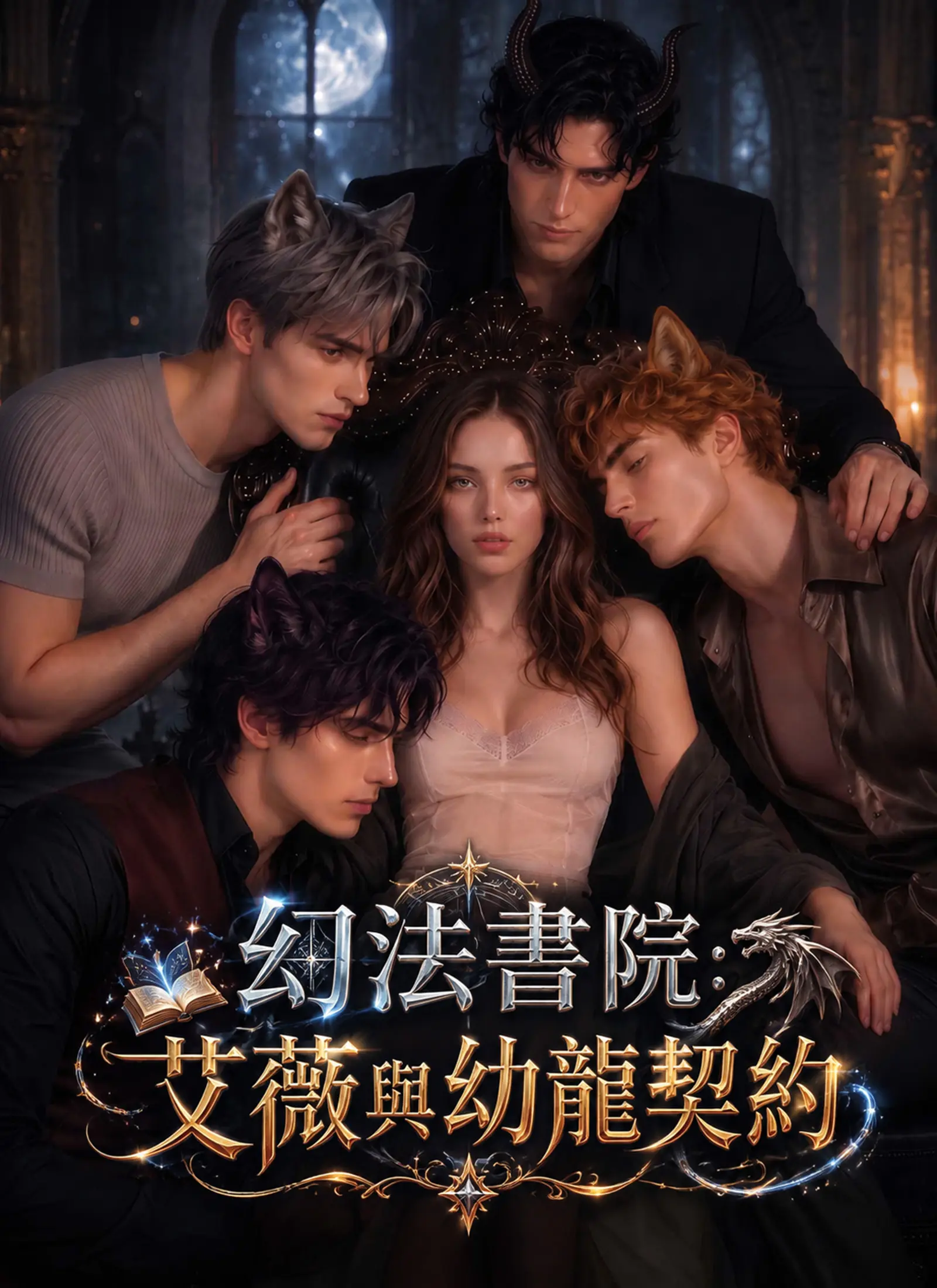 幻法書院：艾薇與幼龍契約 short drama poster