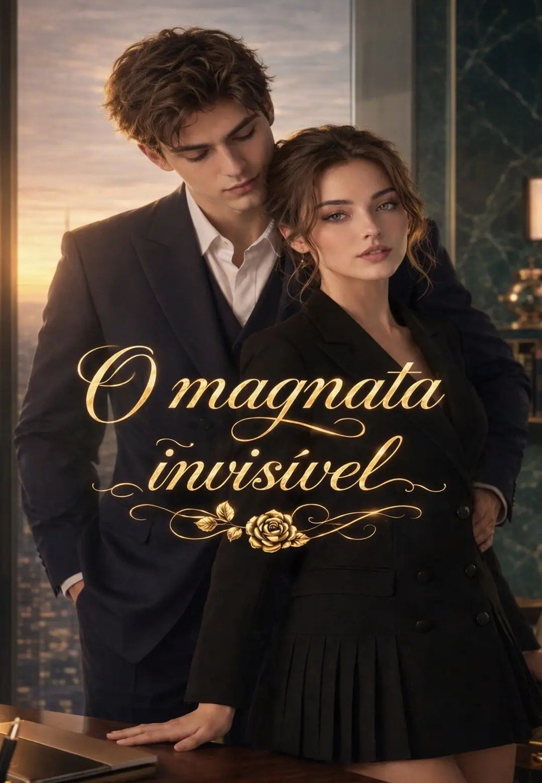O magnata invisível short drama poster