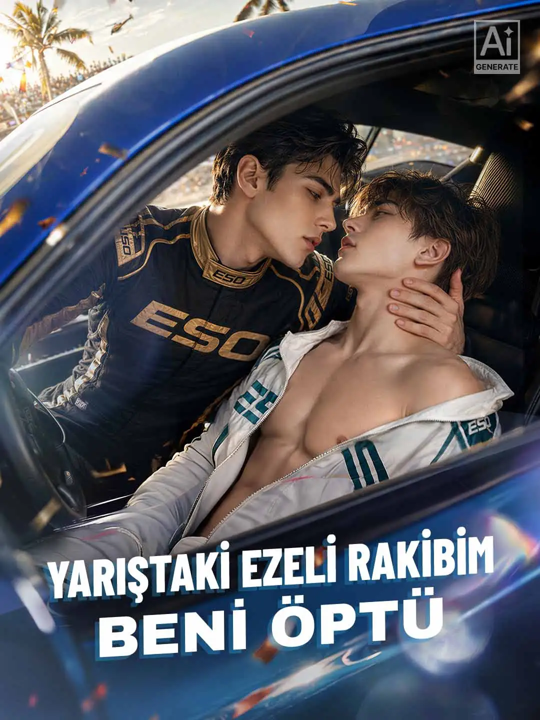 Yarıştaki Ezeli Rakibim Beni Öptü short drama poster