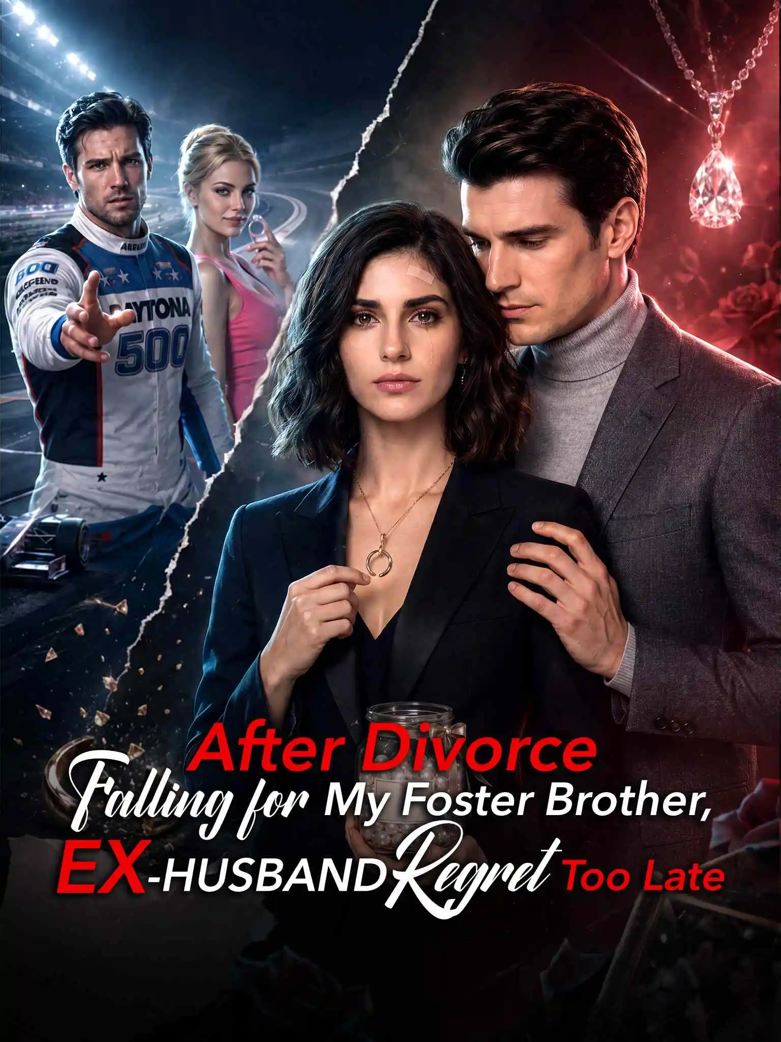 After Divorce Falling for My Foster Brother, Ex-husband Regret Too Late short drama poster