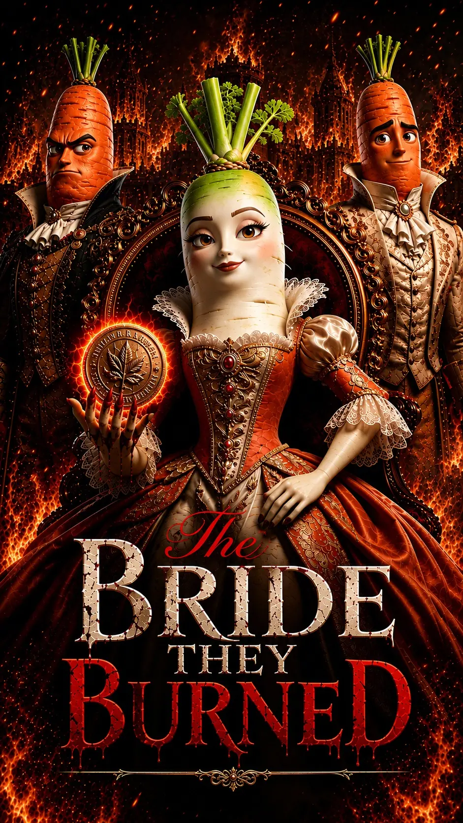 The Bride They Burned short drama poster