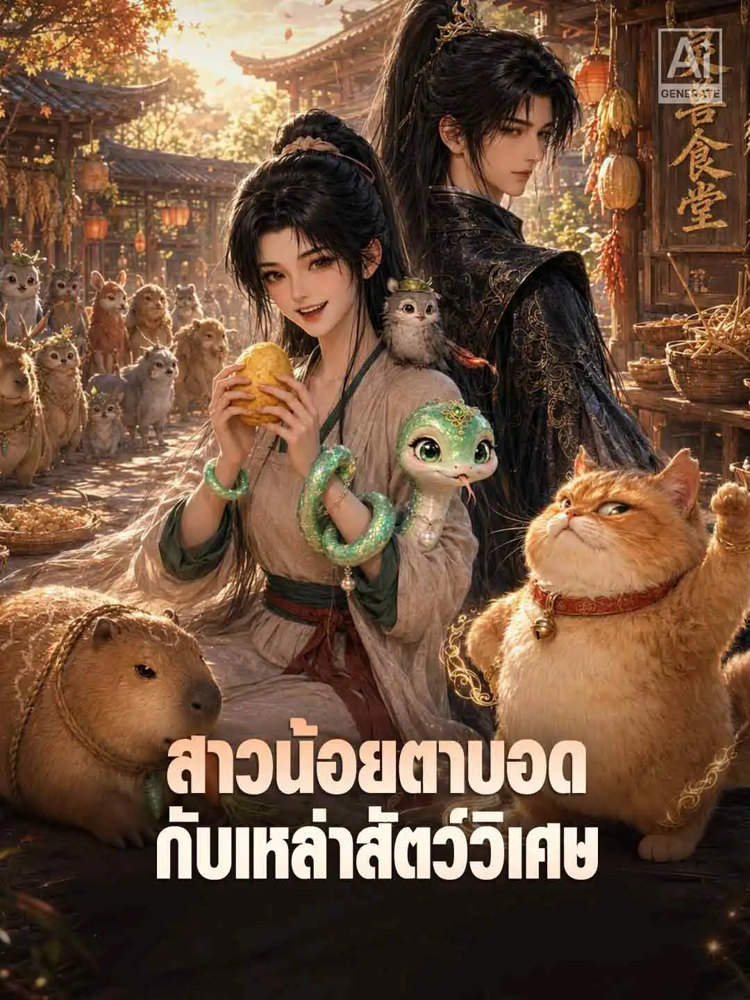 สาวน้อยตาบอดกับเหล่าสัตว์วิเศษ short drama poster
