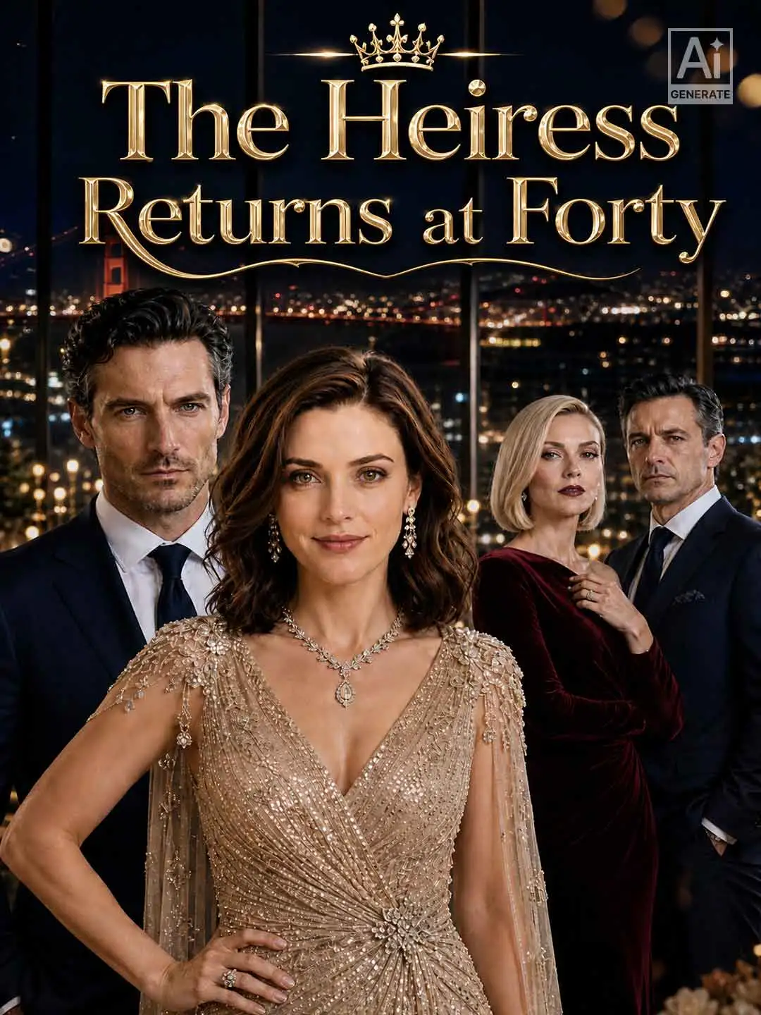 The Heiress Returns at Forty short drama poster