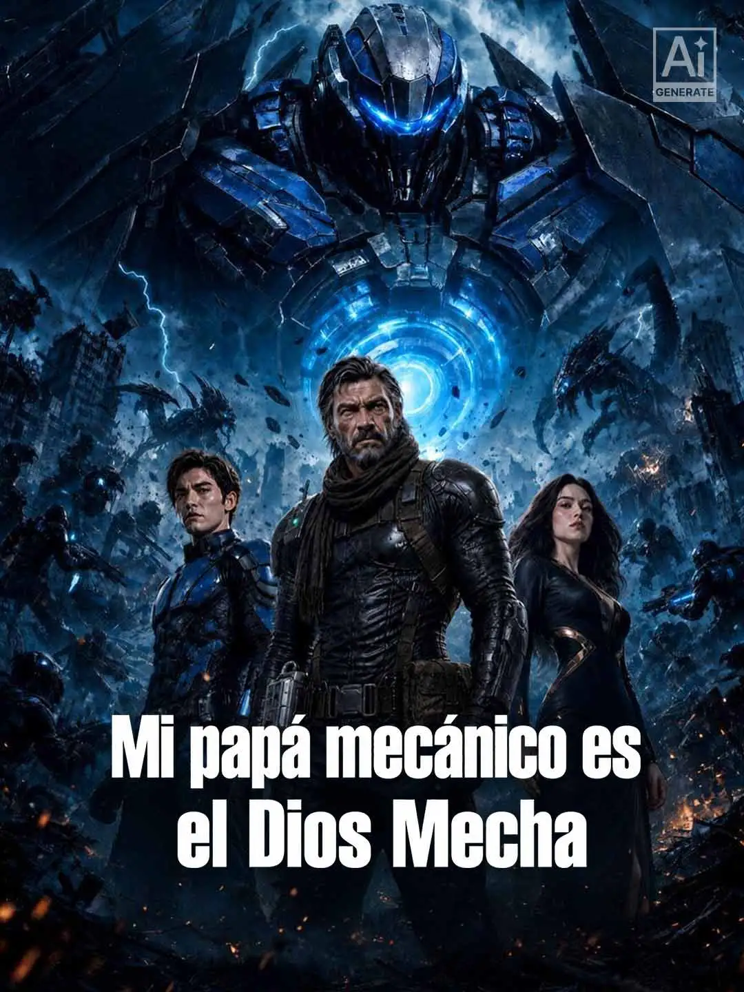 Mi papá mecánico es el Dios Mecha short drama poster