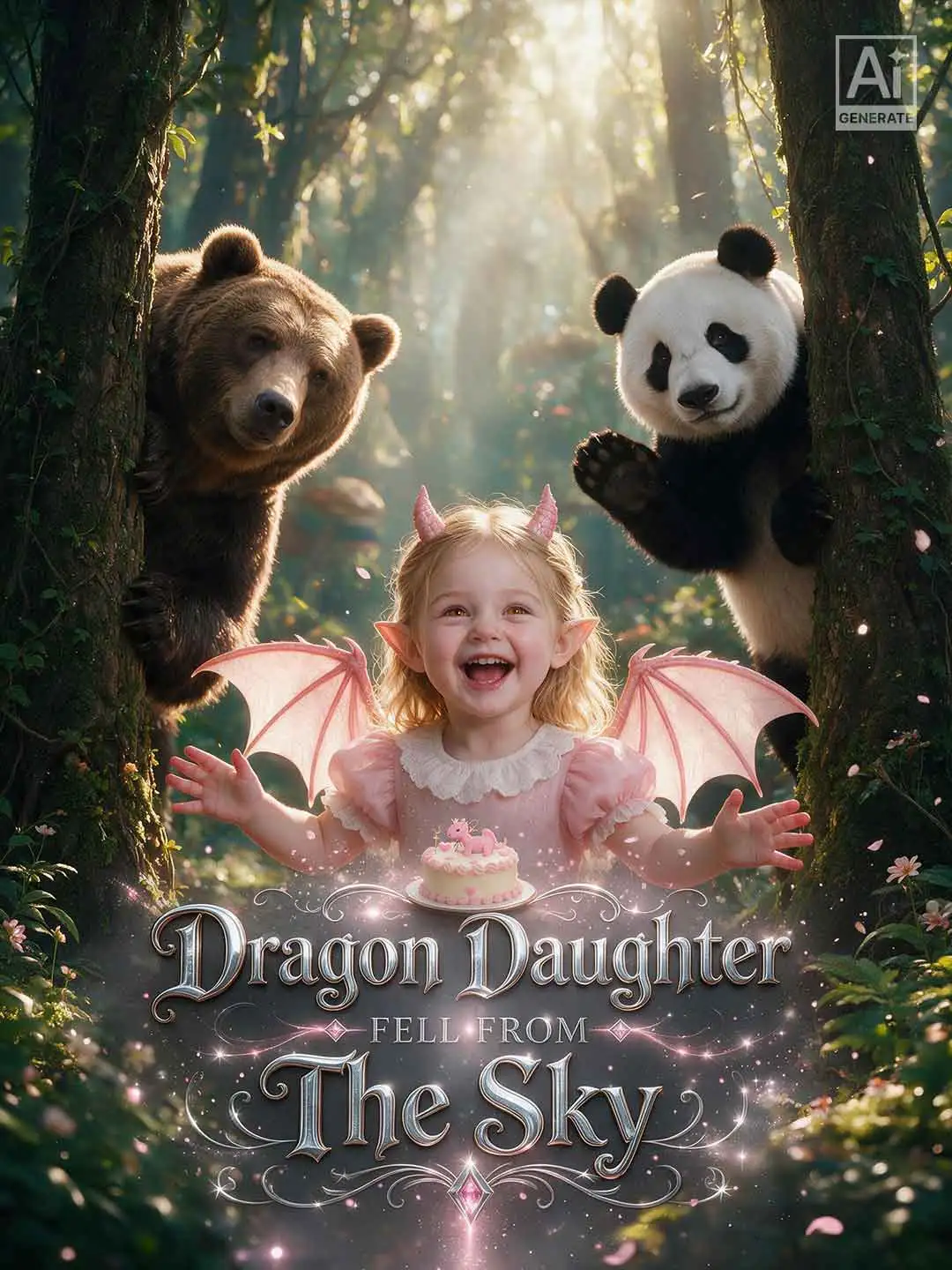 Dragon Daughter Fell From The Sky short drama poster