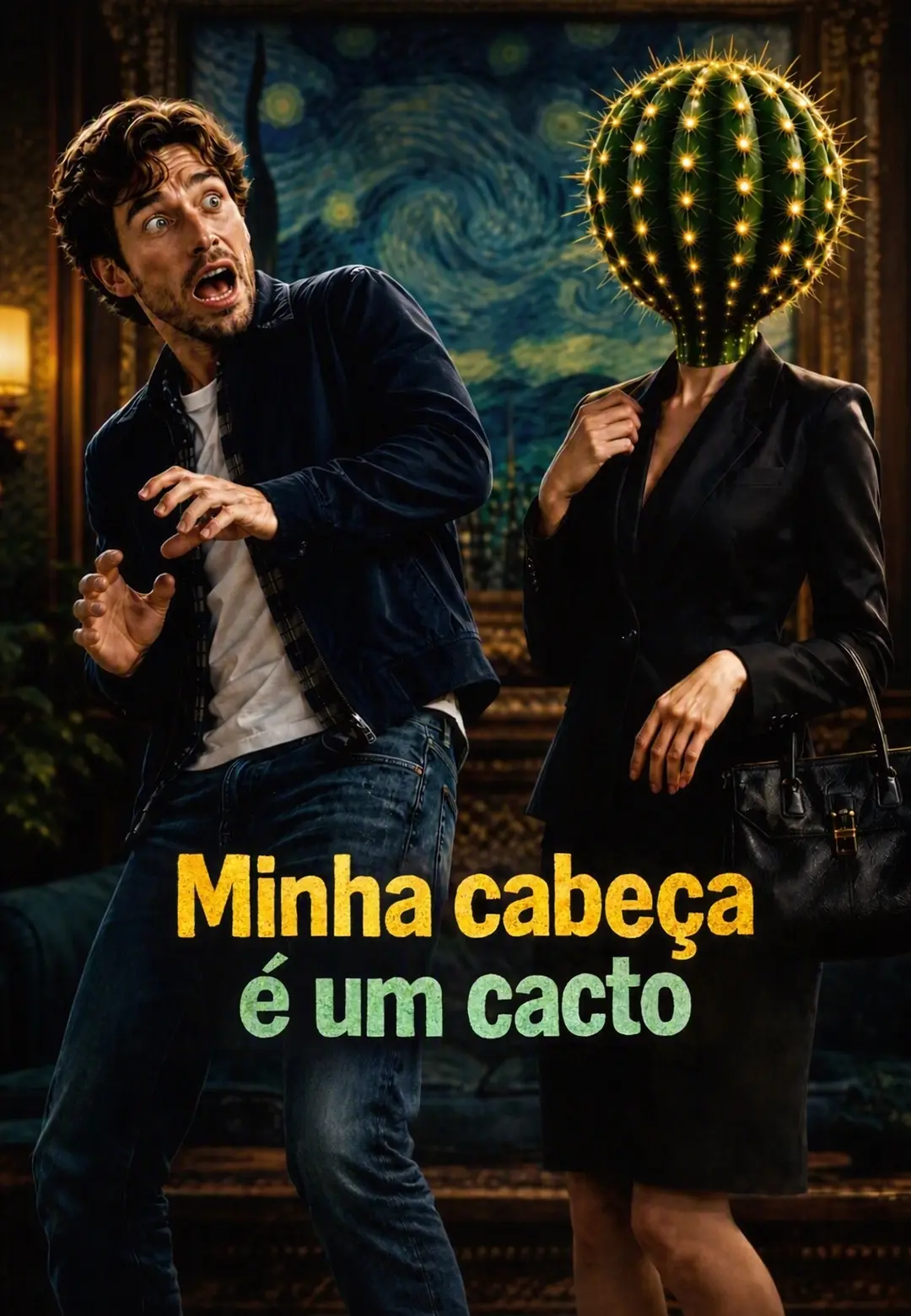 Minha cabeça é um cacto short drama poster