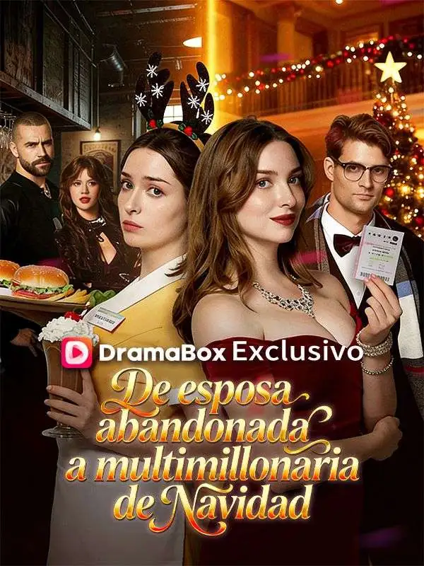 De esposa abandonada a multimillonaria de Navidad short drama poster