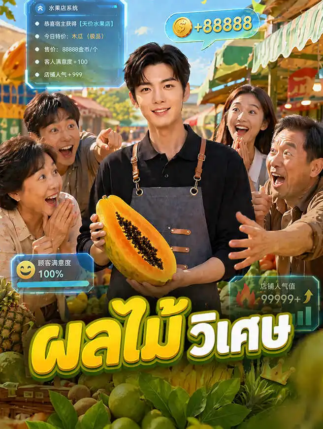 ผลไม้วิเศษ short drama poster