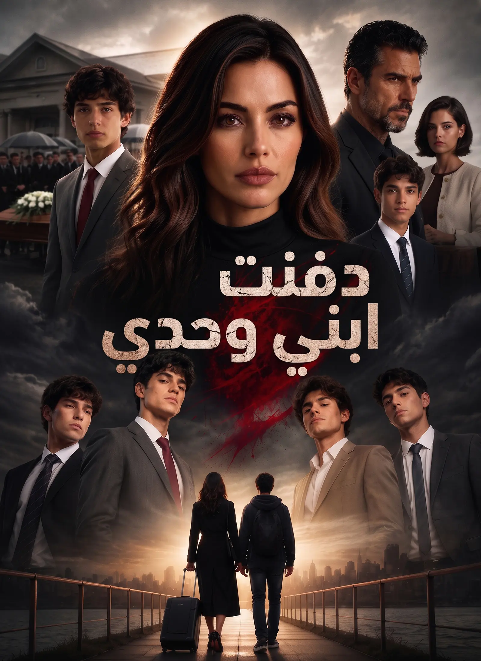 دفنت ابني وحدي short drama poster