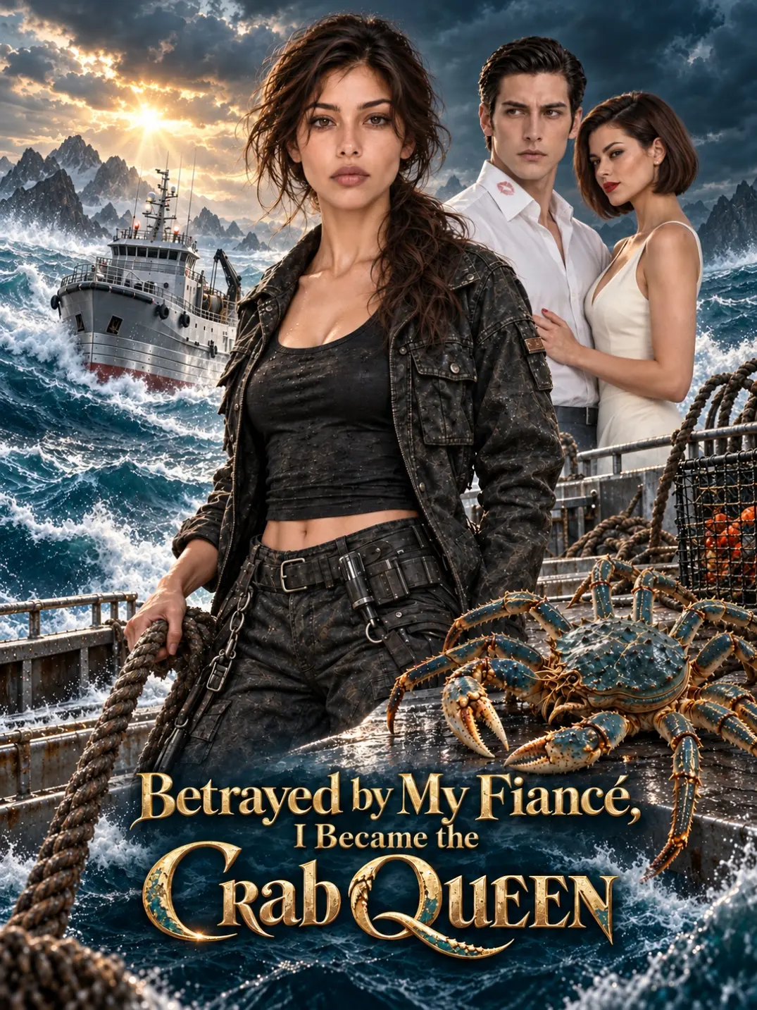 Betrayed by My Fiancé,I Became the CrabQueen short drama poster