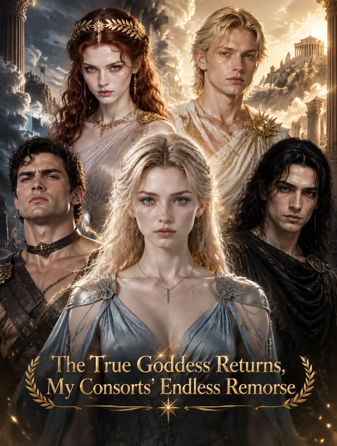 The True Goddess Returns, My Consorts’ Endless Remorse short drama poster