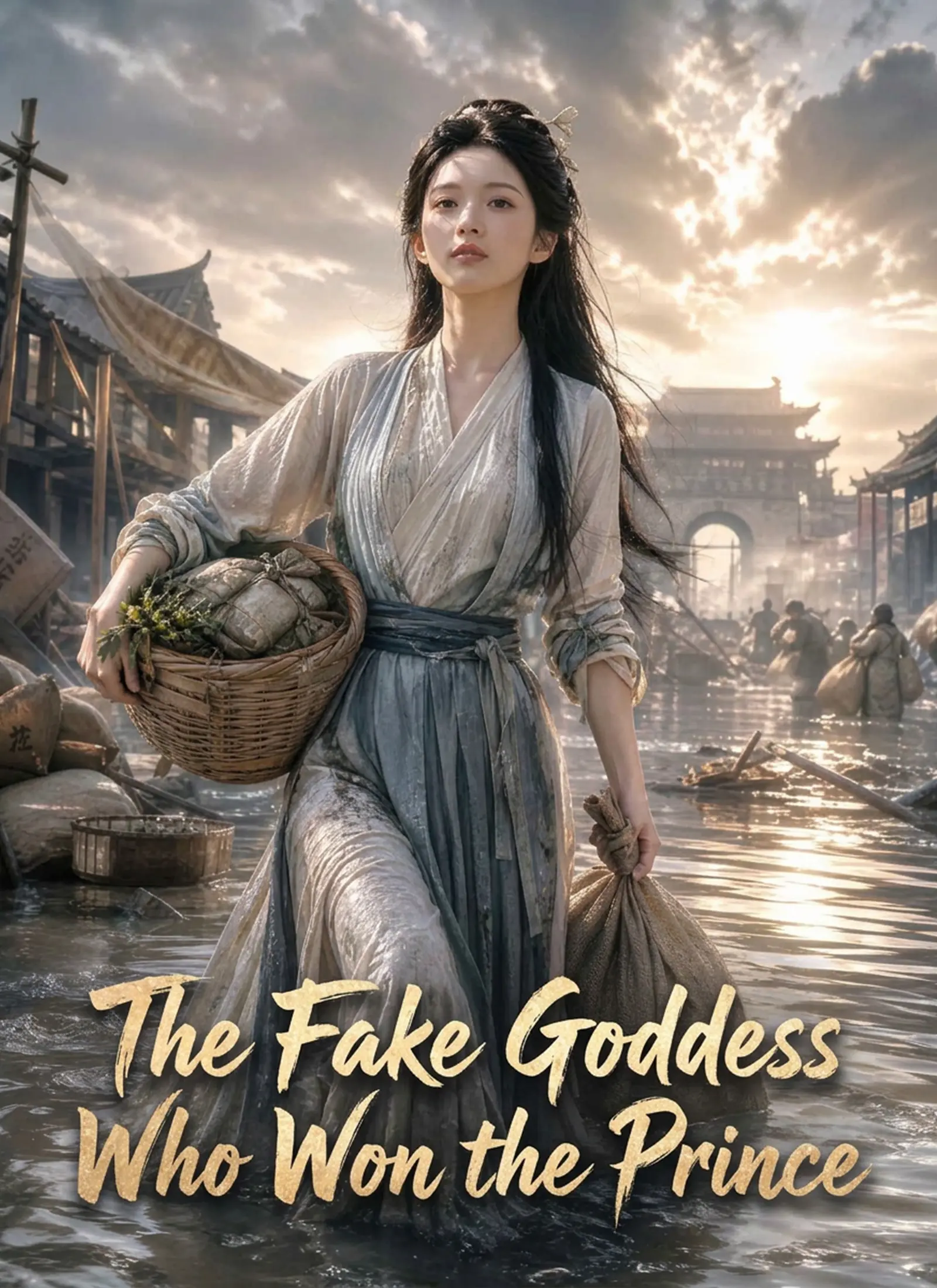 The Fake Goddess Who Won the Prince short drama poster