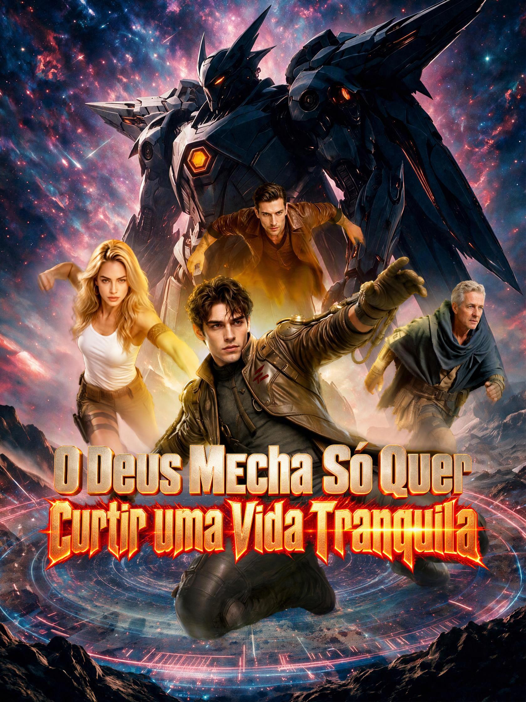 O Deus Mecha Só Quer Curtir uma Vida Tranquila short drama poster