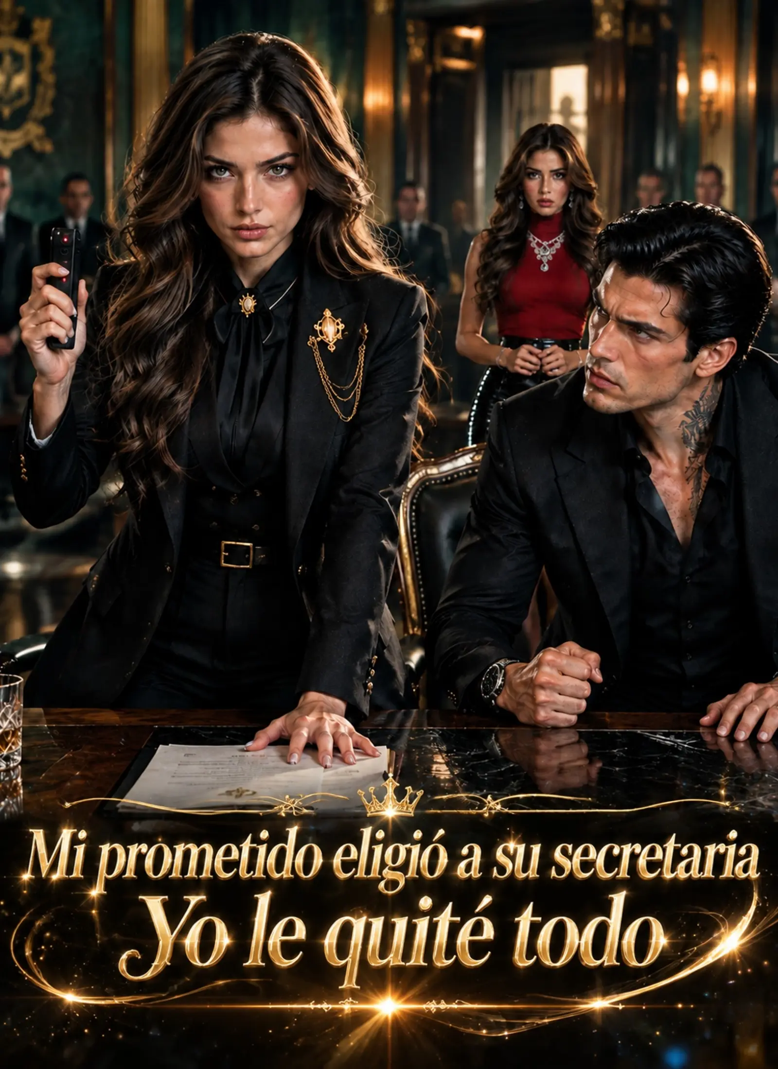 Mi prometido eligió a su secretaria. Yo le quité todo short drama poster