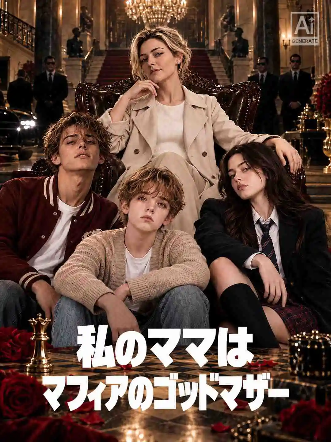 私のママはマフィアのゴッドマザー short drama poster