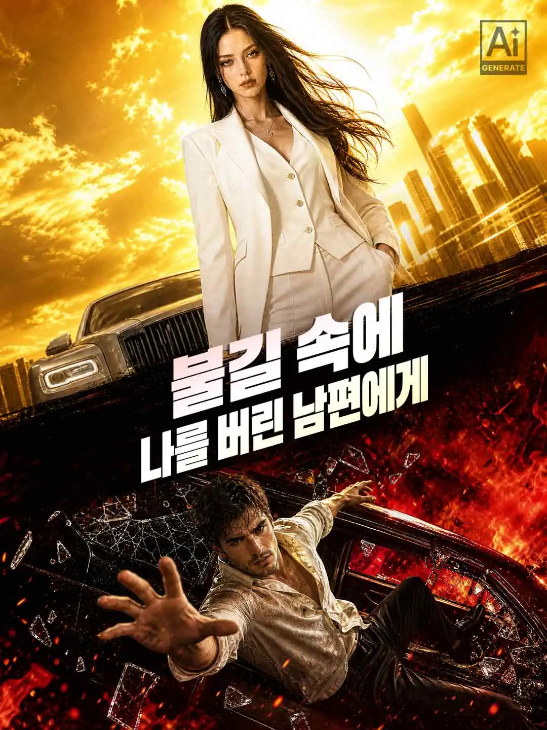 불길 속에 나를 버린 남편에게 short drama poster
