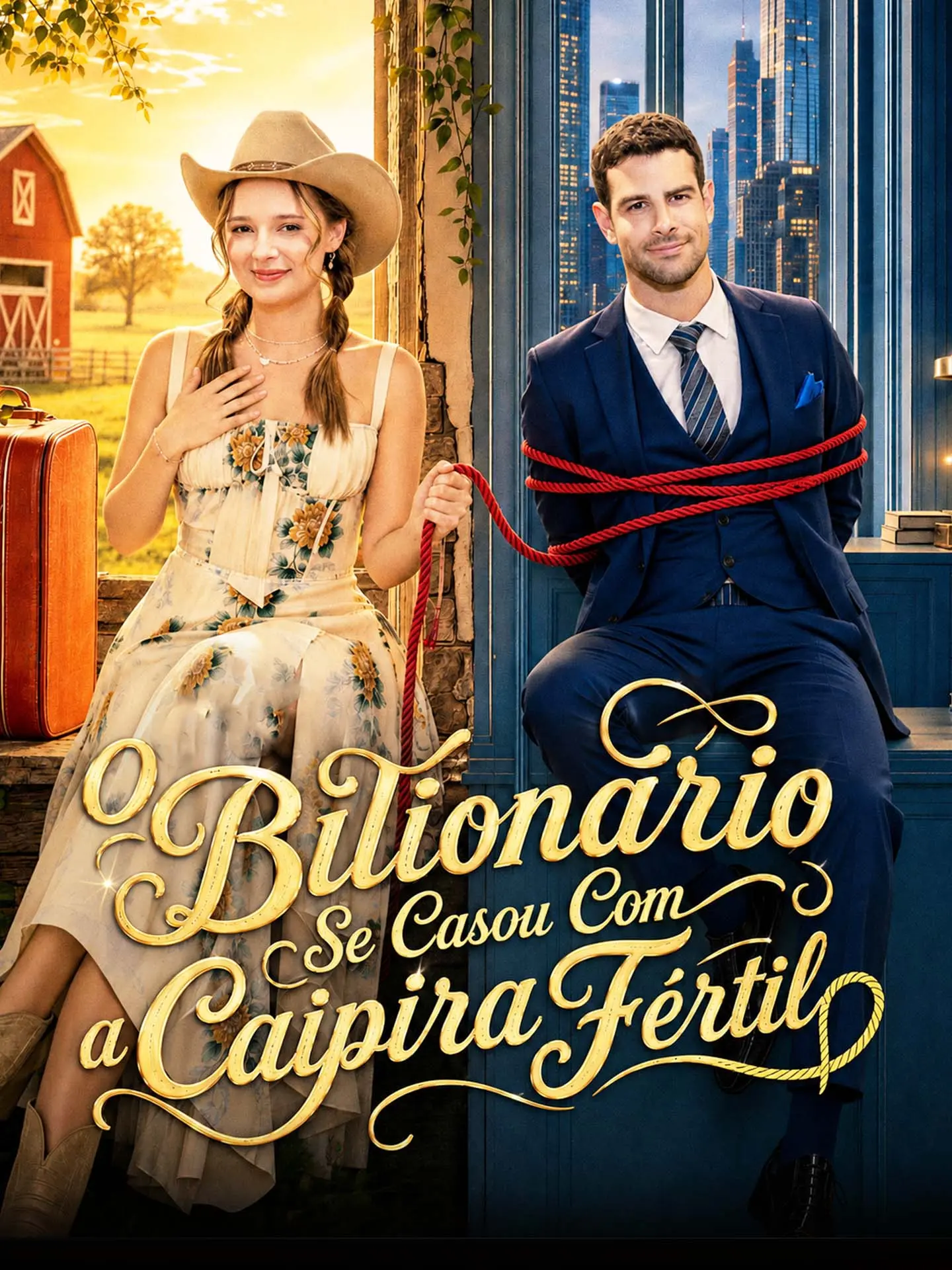 [Dublado]O Bilionário Se Casou Com a Caipira Fértil short drama poster
